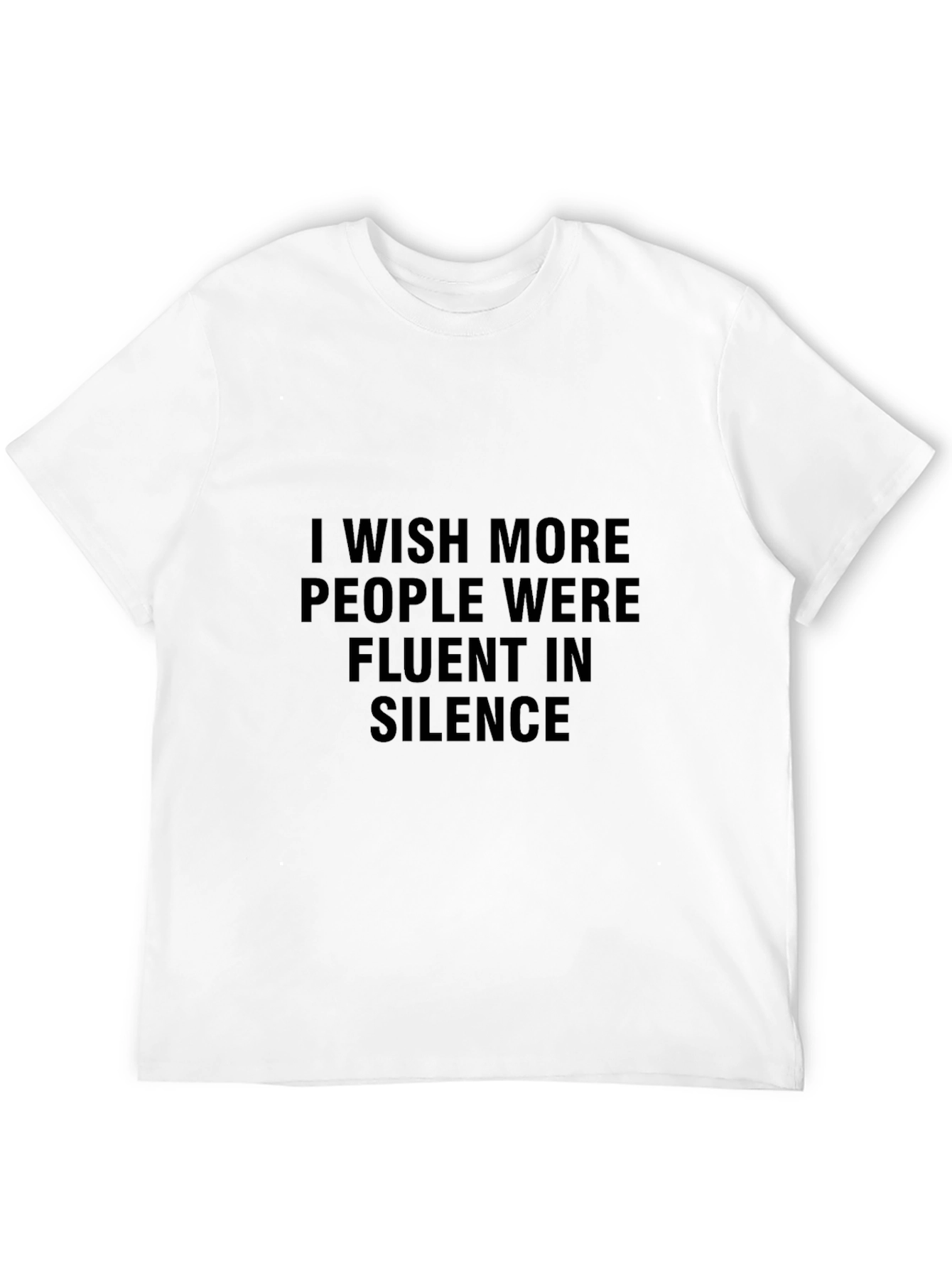 Fluent in Silence Graphic Tee