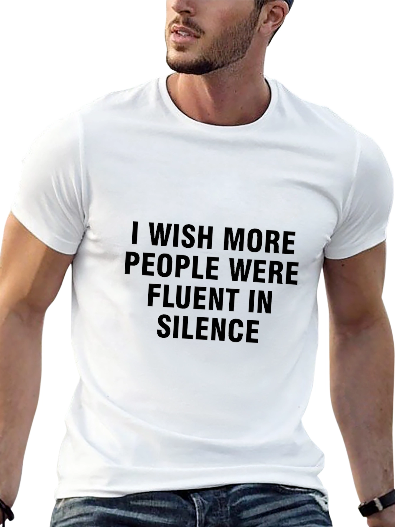 Fluent in Silence Graphic Tee