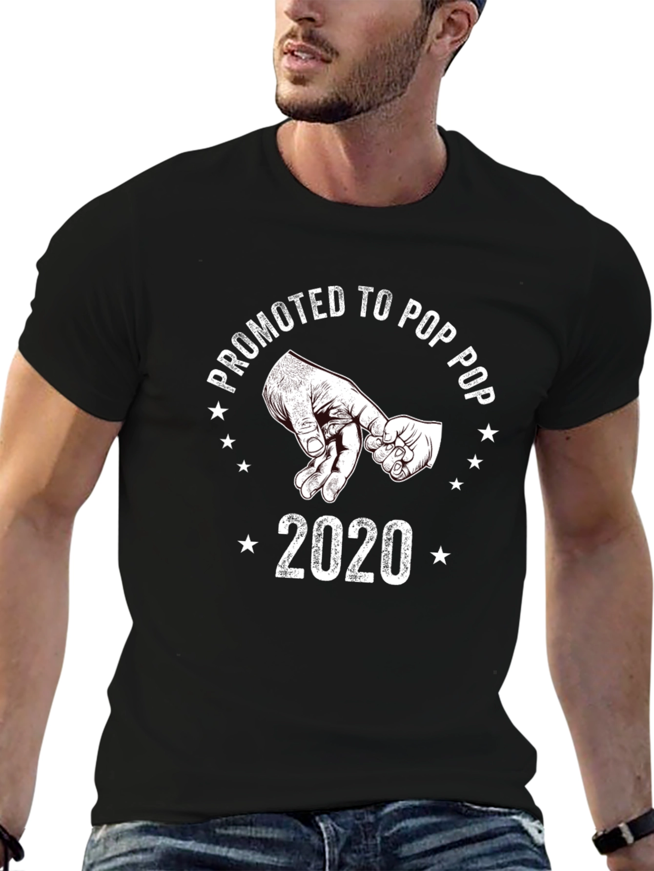 Promoted To Pop Pop 2020 T-Shirt