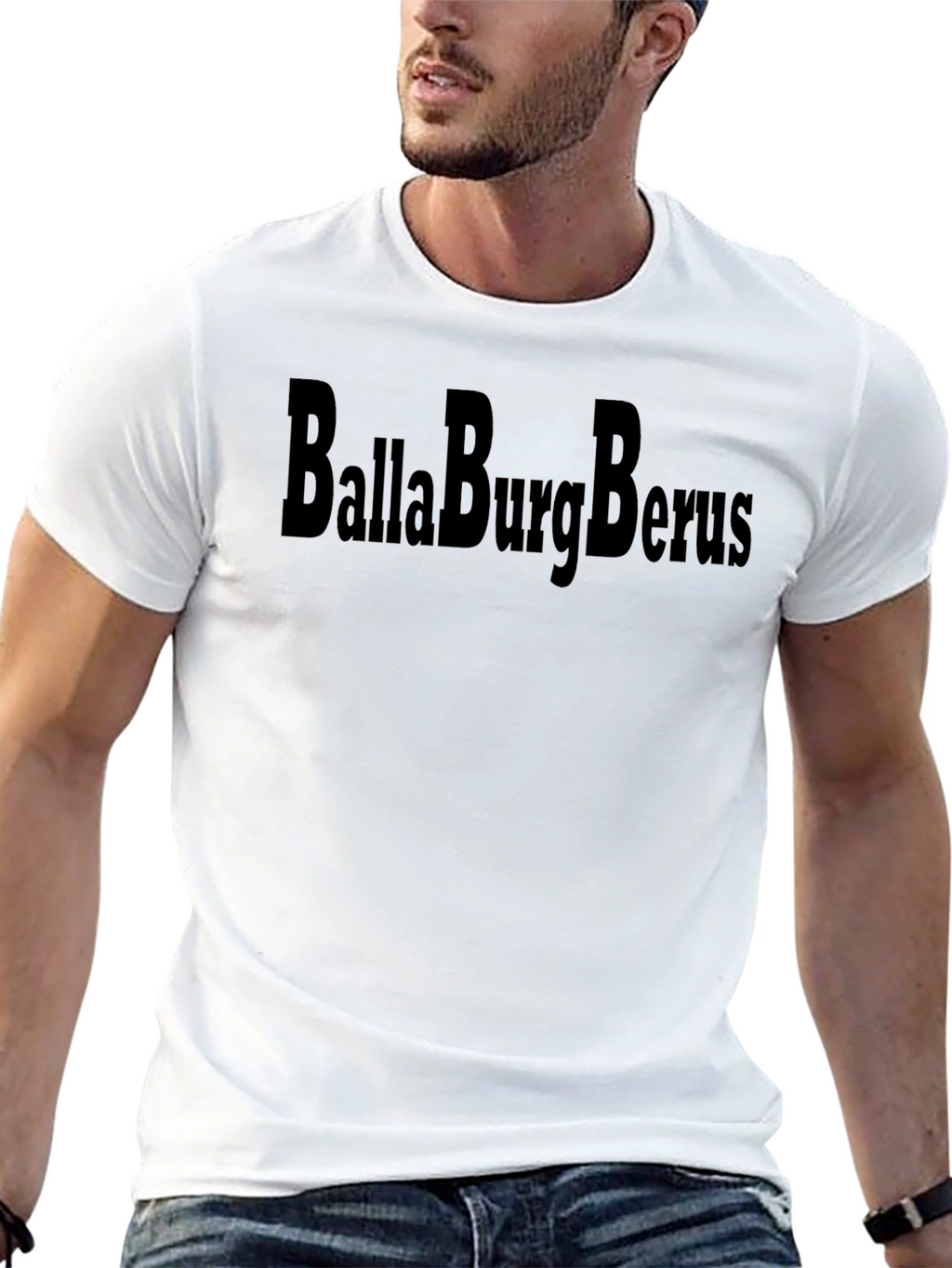 BallaBurgBerus Black Graphic Tee