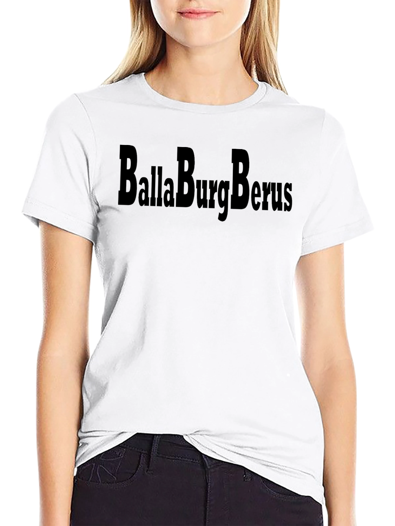 BallaBurgBerus Black Graphic Tee