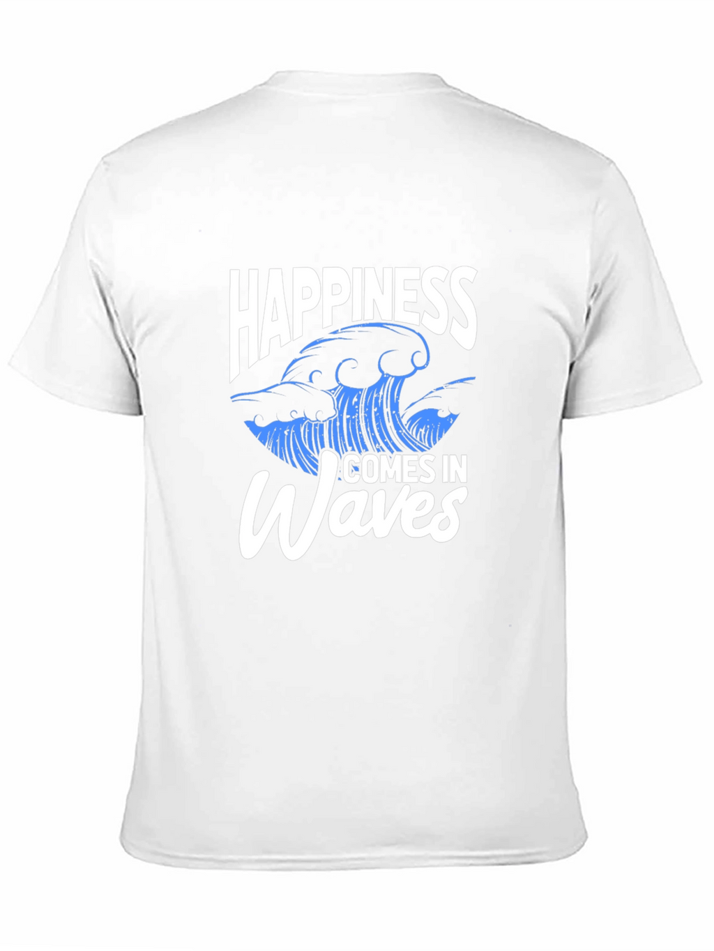 Happiness Comes In Waves Graphic Tee