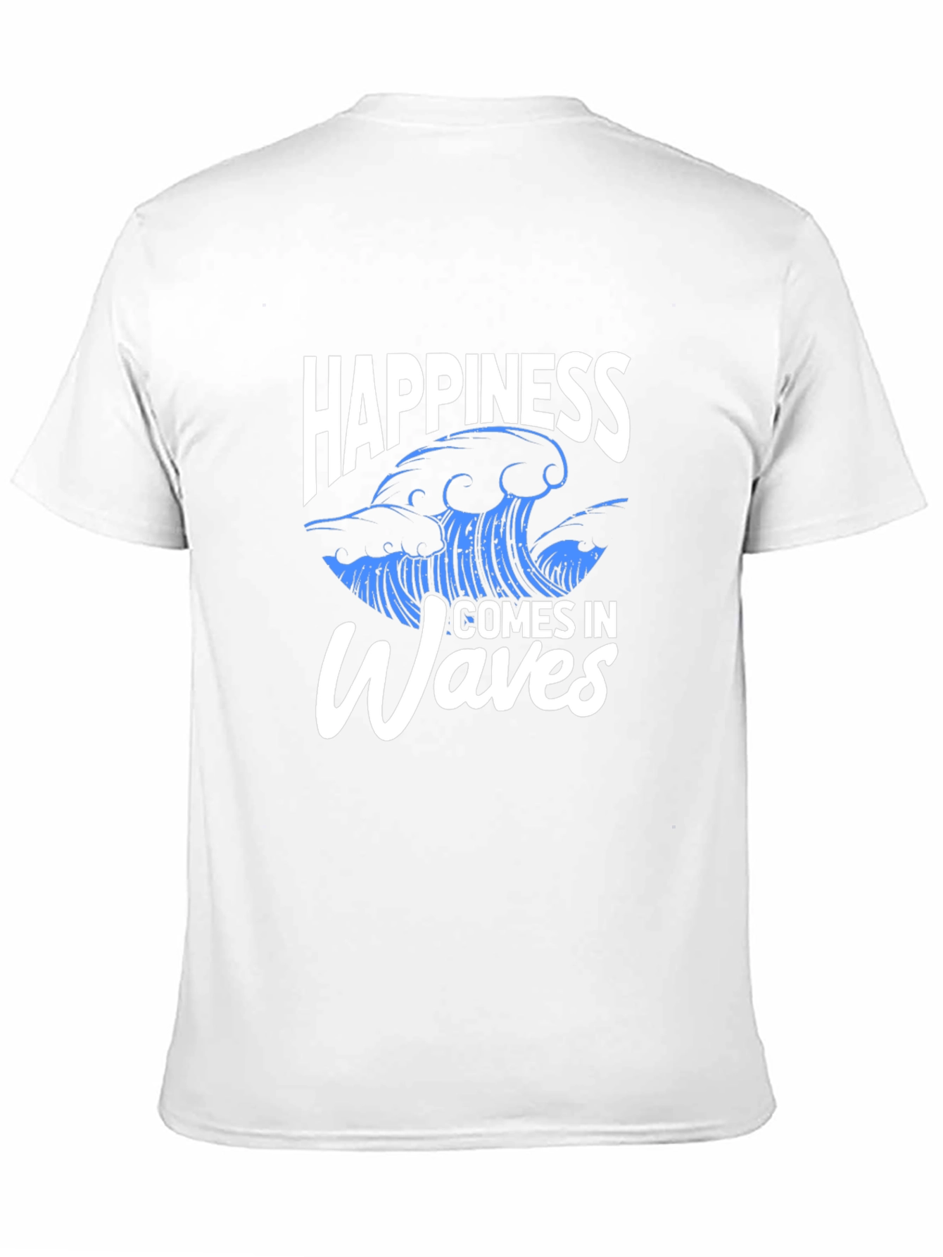 Happiness Comes In Waves Graphic Tee