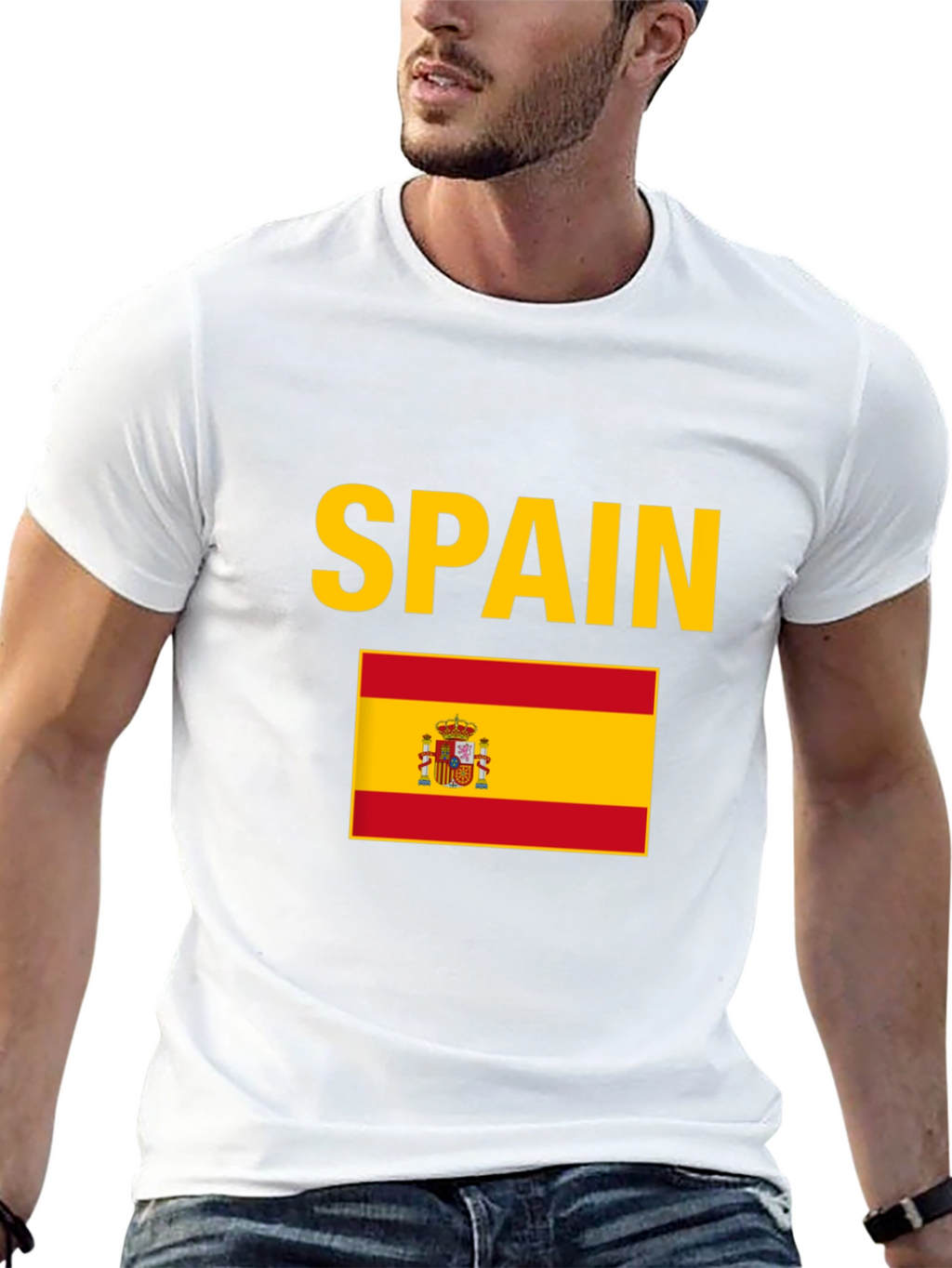 Spain Flag T-Shirt - Support Your Team!