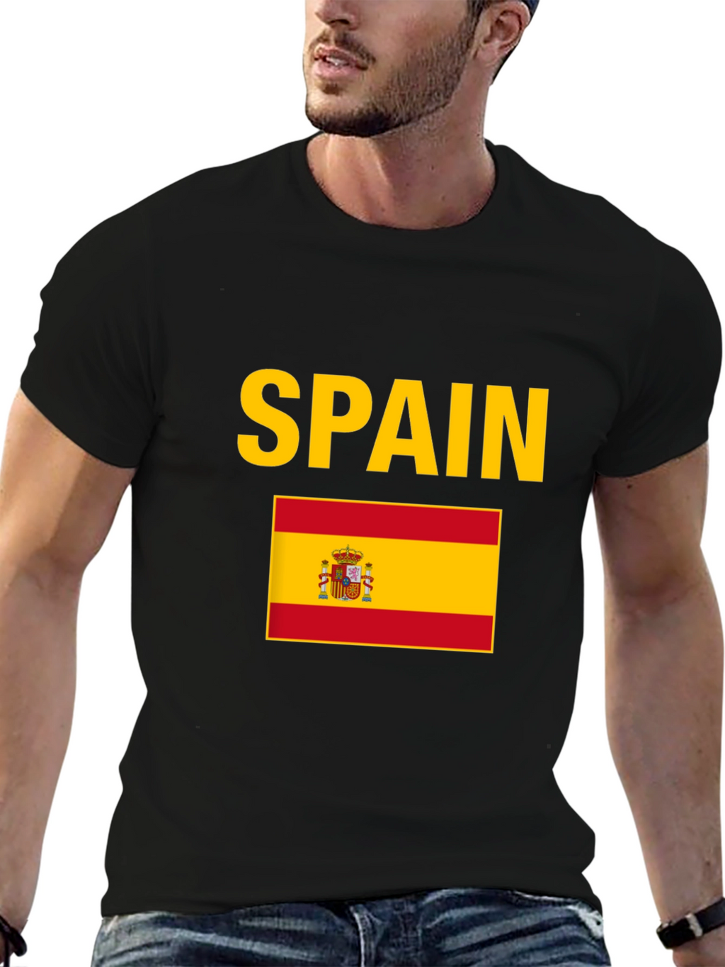 Spain Flag T-Shirt - Support Your Team!