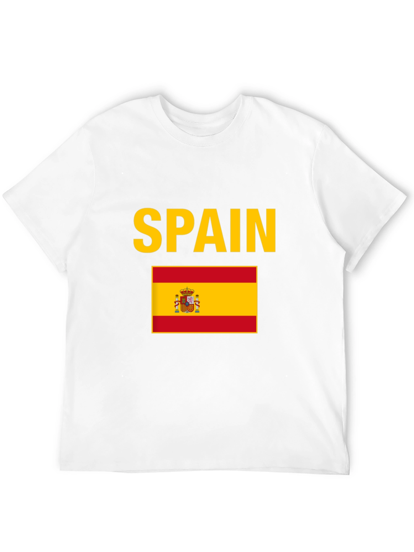 Spain Flag T-Shirt - Support Your Team!