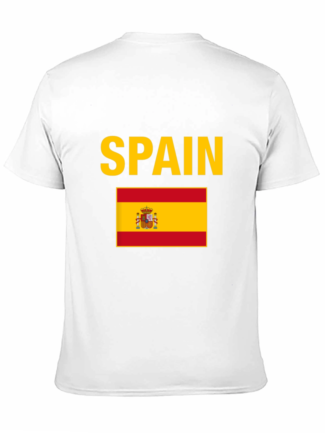 Spain Flag T-Shirt - Support Your Team!