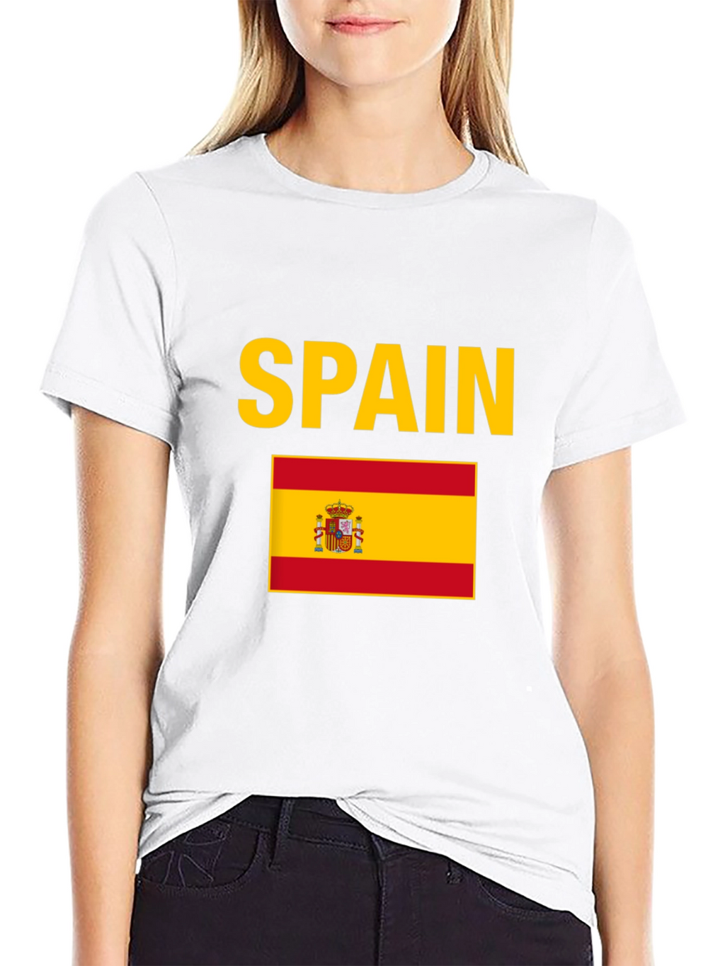 Spain Flag T-Shirt - Support Your Team!