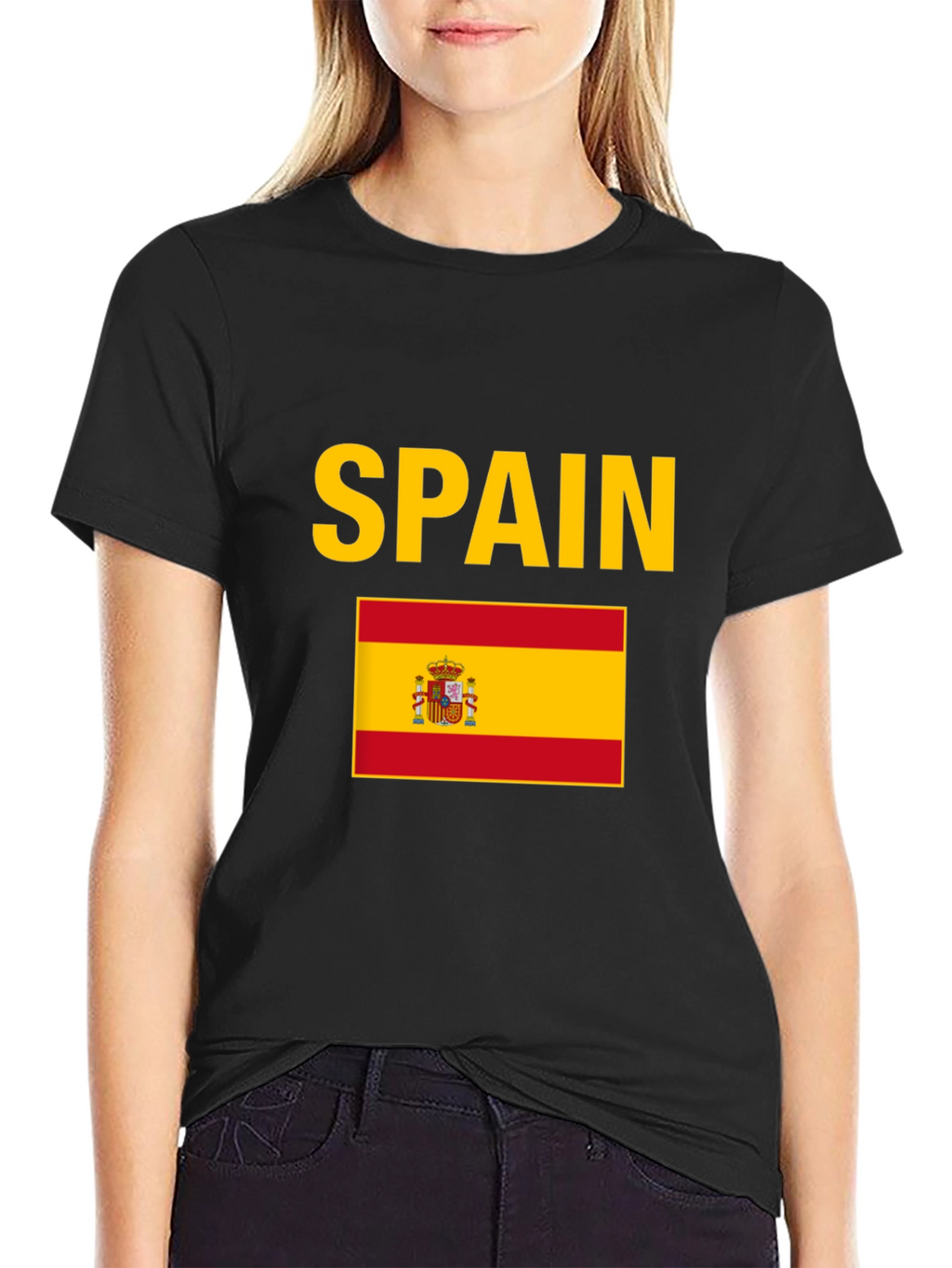 Spain Flag T-Shirt - Support Your Team!