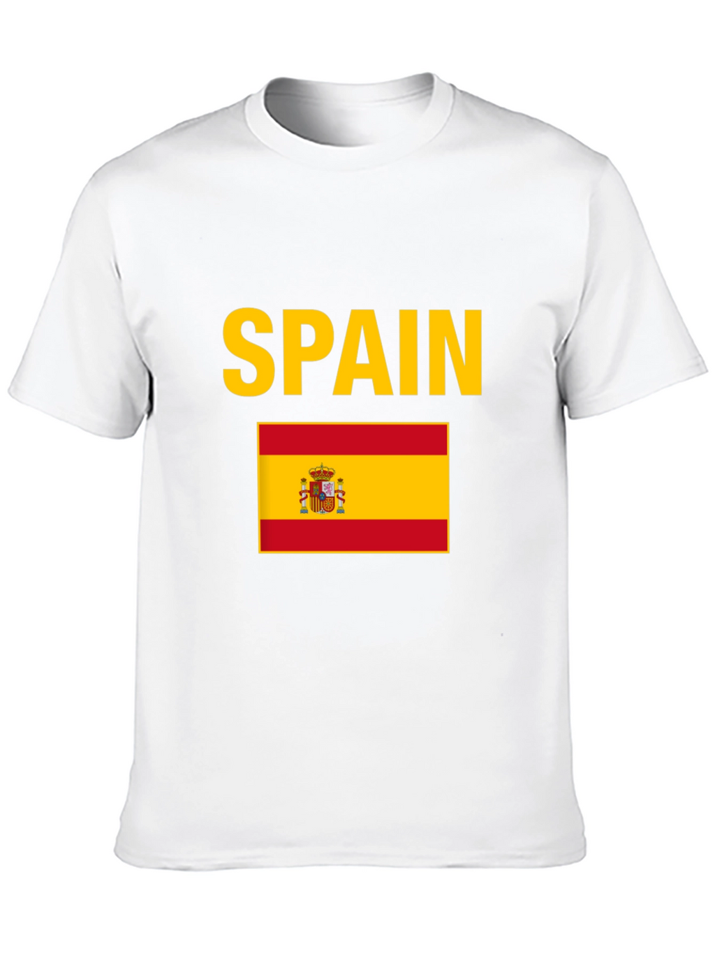 Spain Flag T-Shirt - Support Your Team!