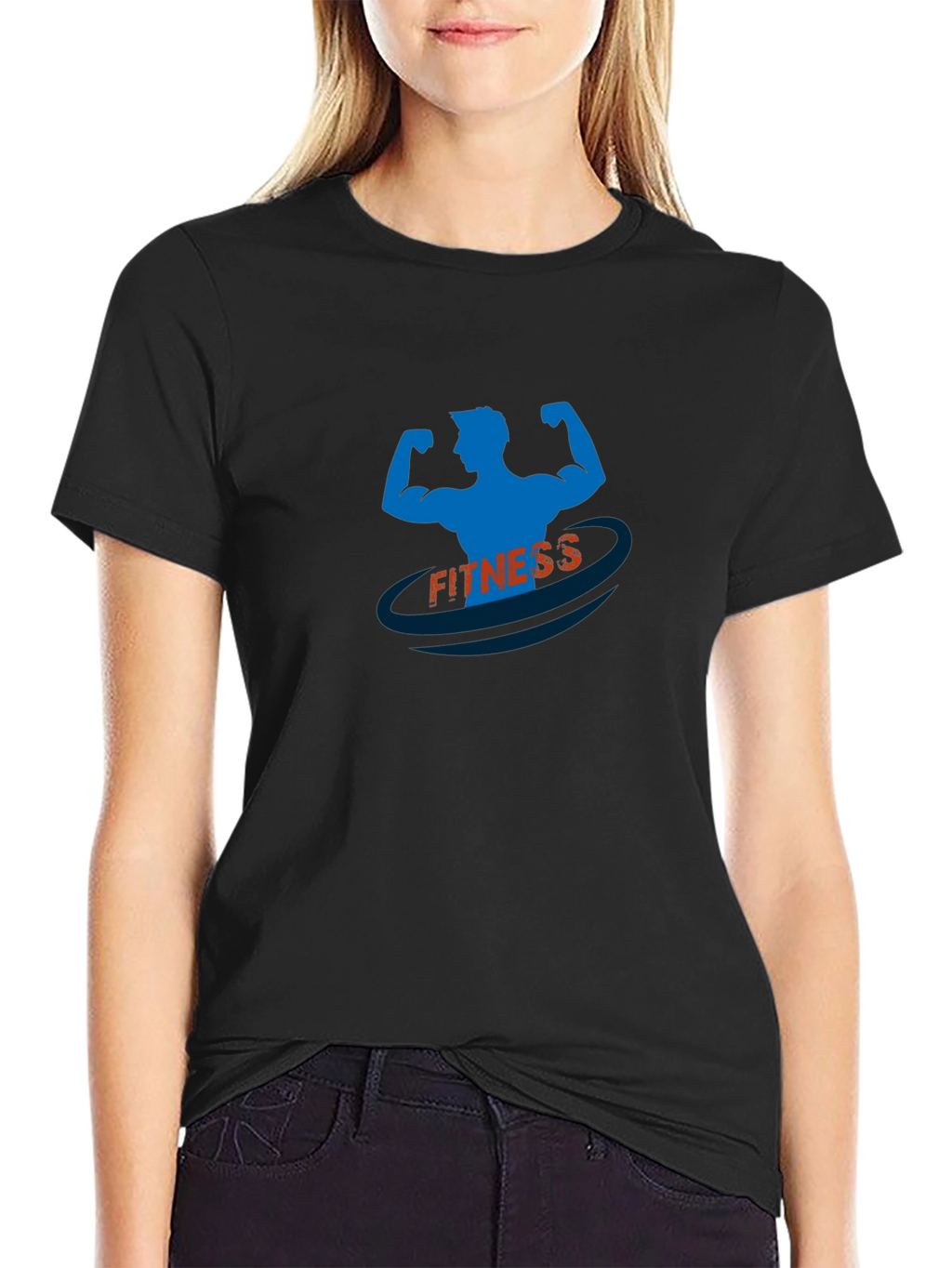 Fitness Graphic T-Shirt - Gym Body Design