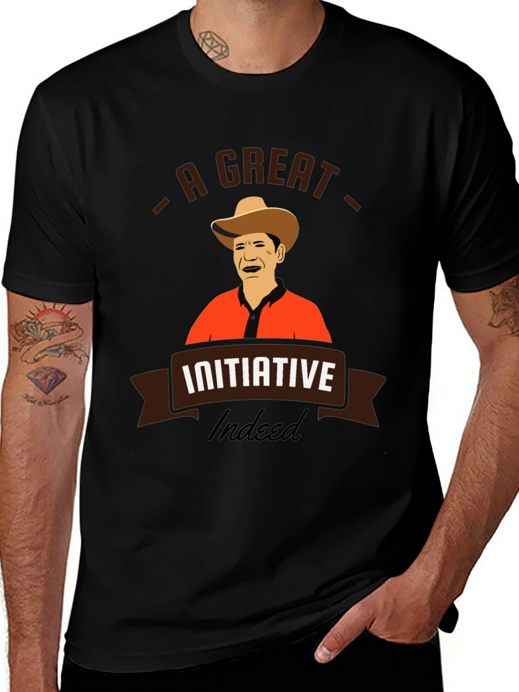 A Great Initiative Indeed Funny T-Shirt