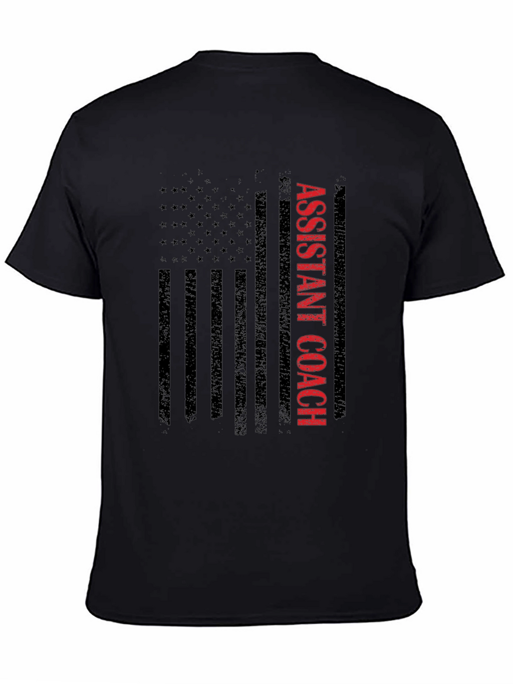 Assistant Coach US Flag Graphic Tee