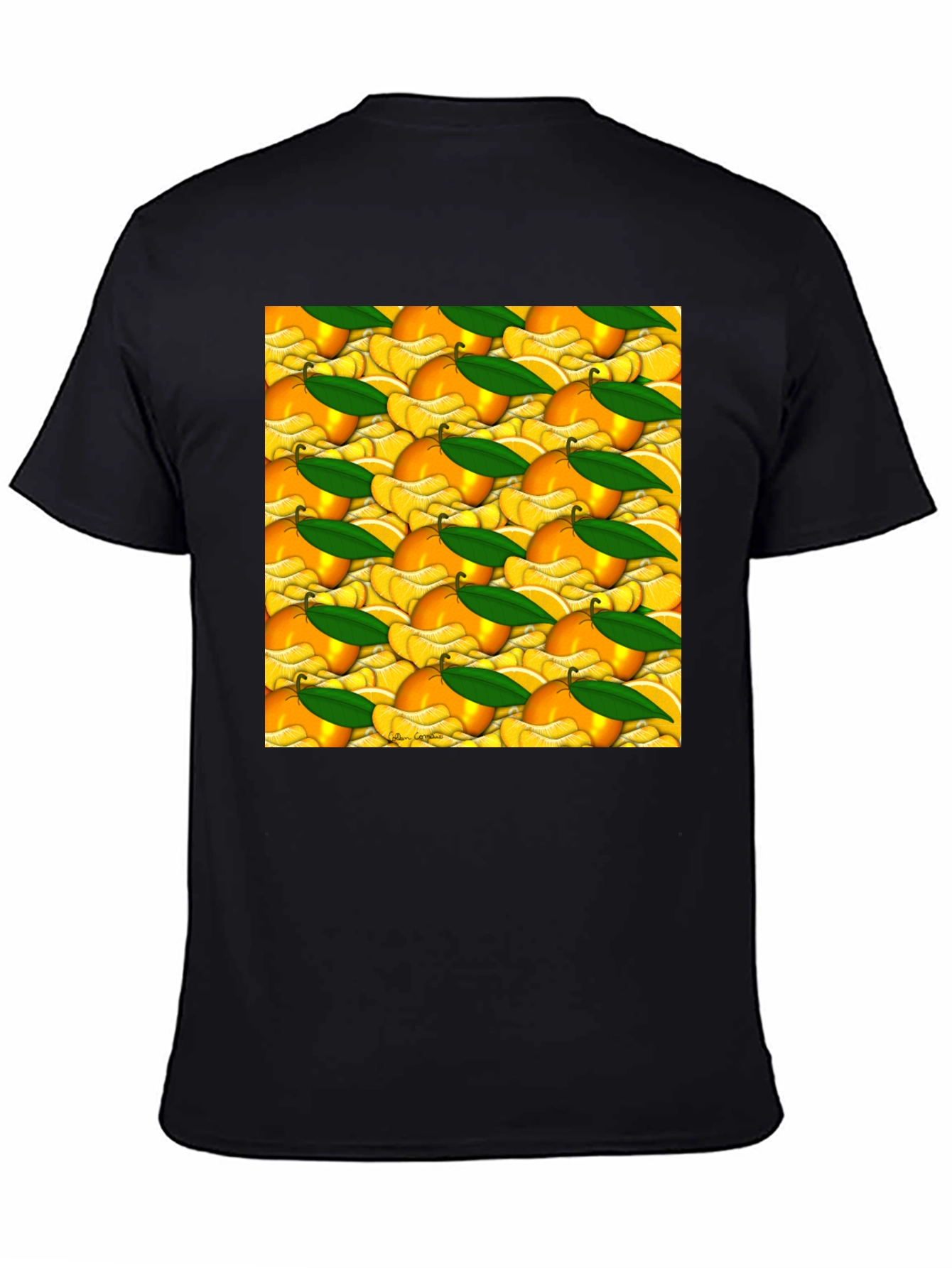 Citrus Fruit Pattern T-Shirt
