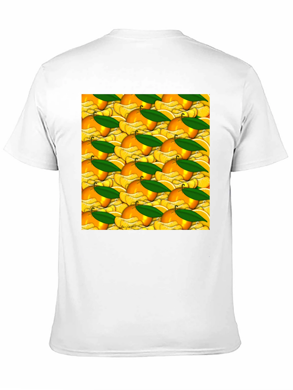 Citrus Fruit Pattern T-Shirt