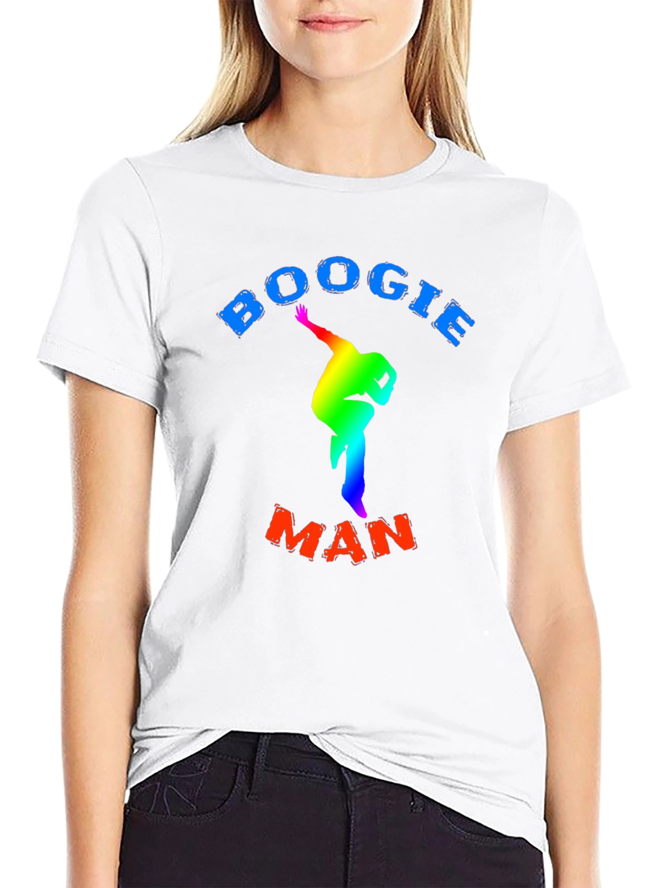 Boogie Man T-Shirt - Rainbow Dancer