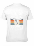 Storm Warning Party T-Shirt - Fun Graphic Tee