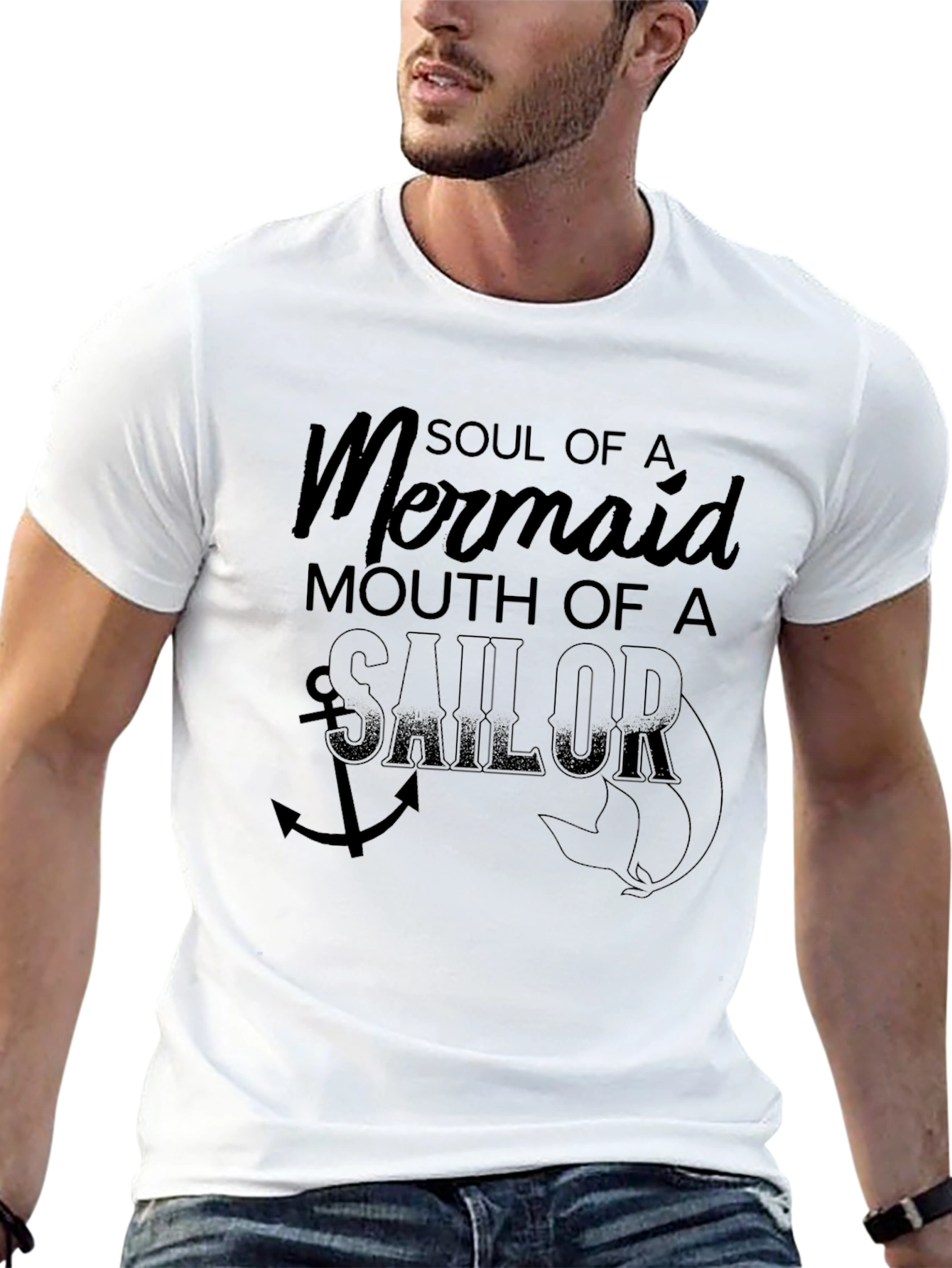 Soul of a Mermaid Sailor T-Shirt