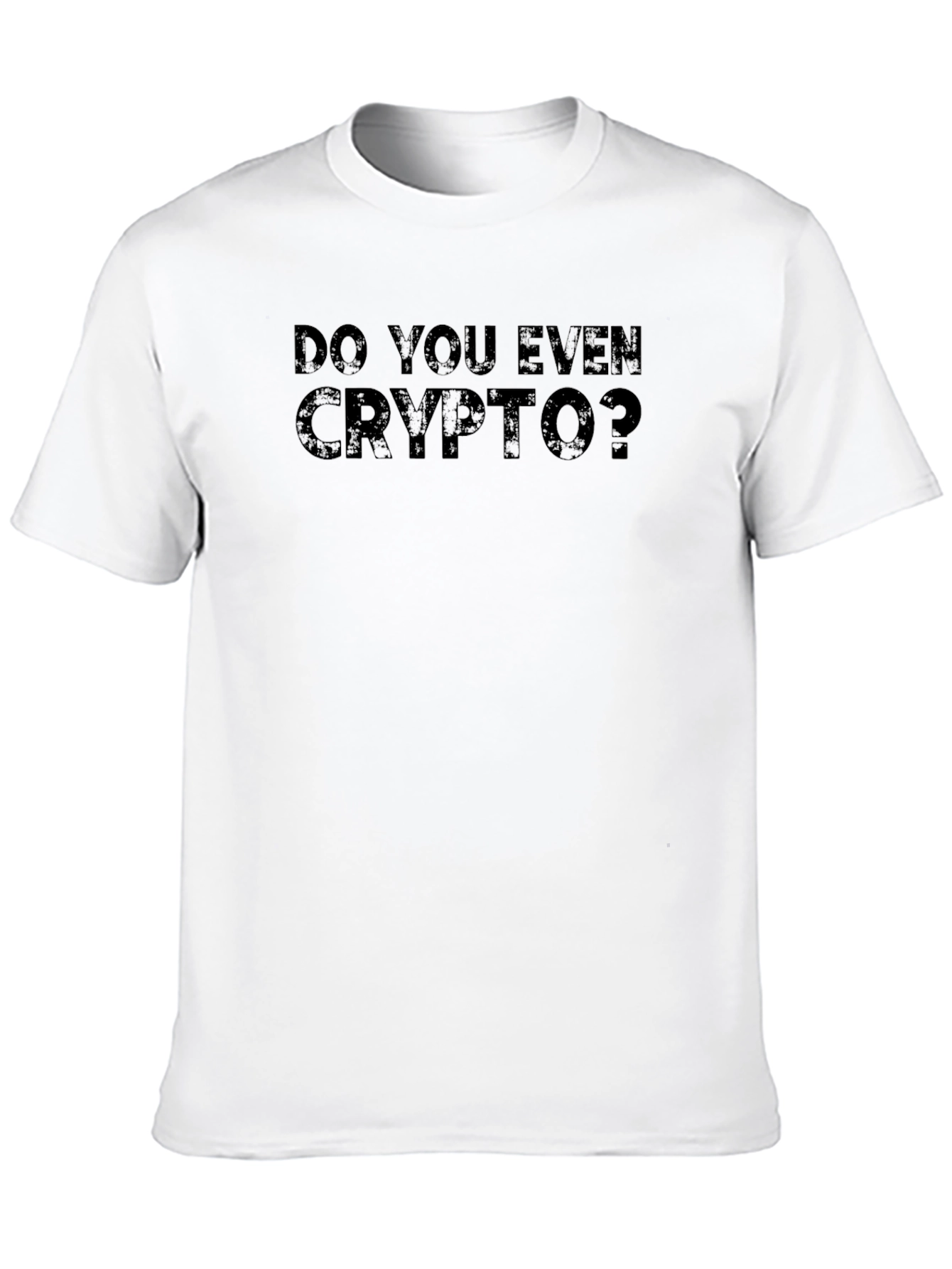 Do You Even Crypto T-Shirt - Black Cryptocurrency Tee