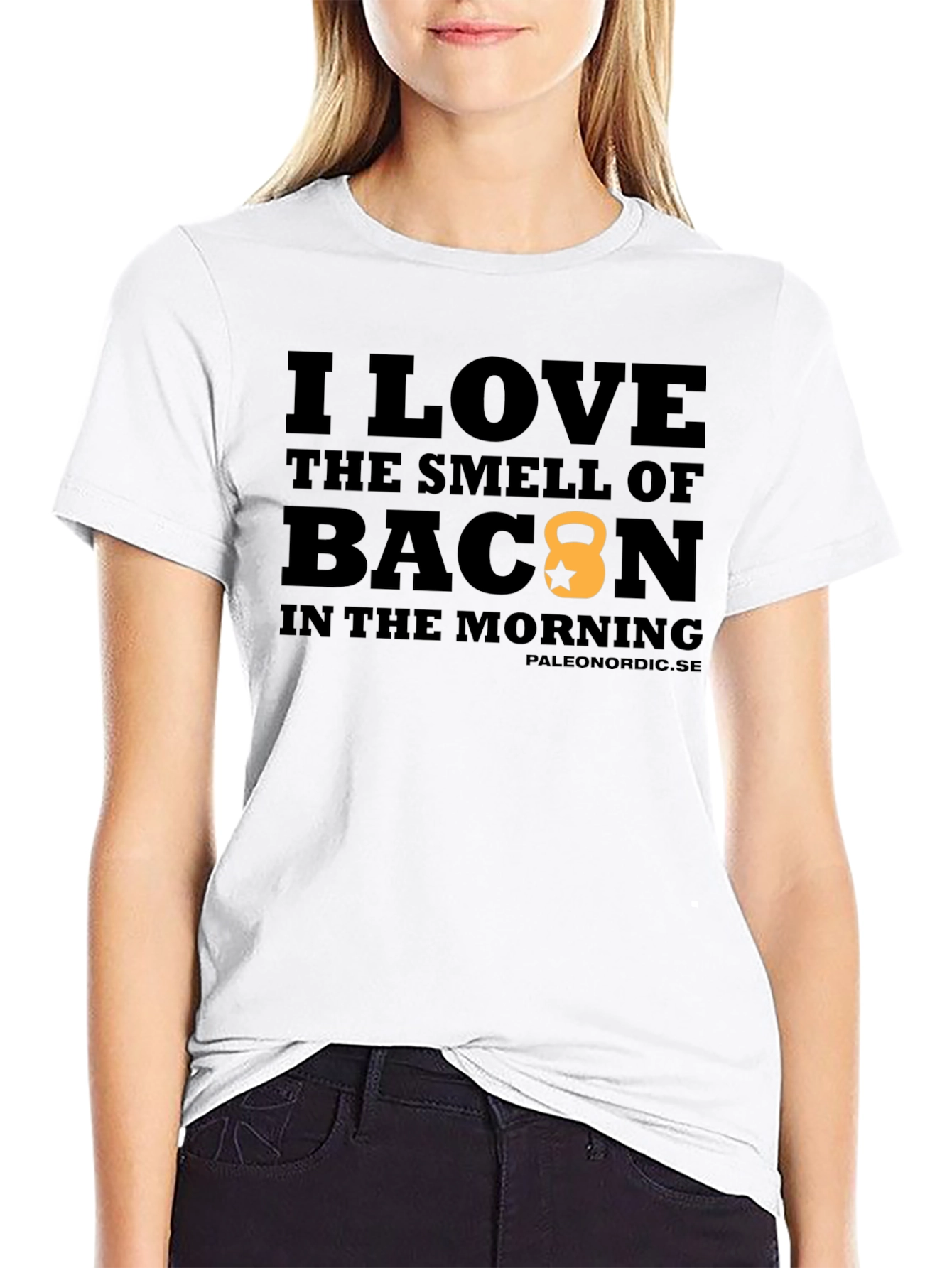 Bacon Lovers Black T-Shirt