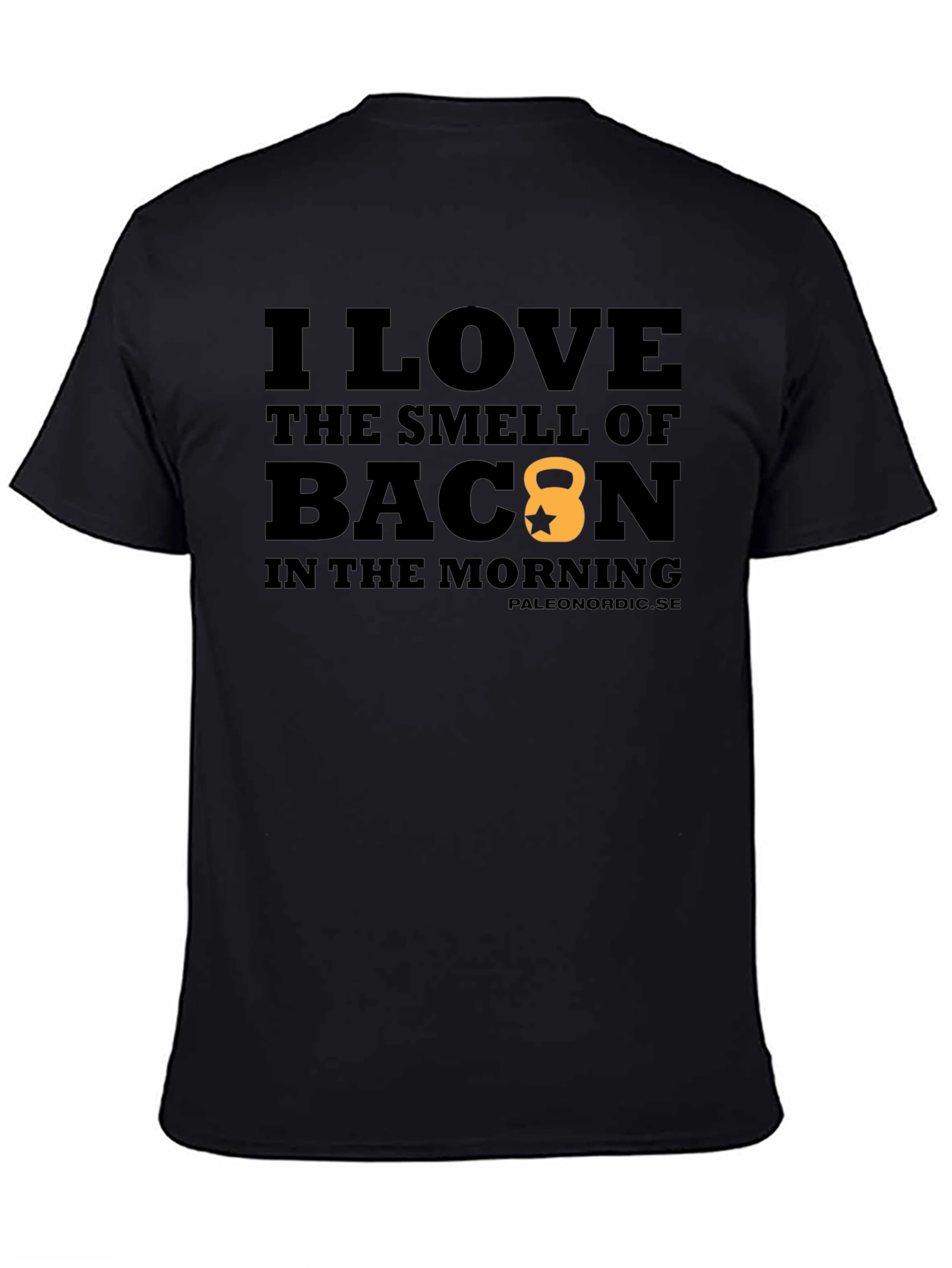 Bacon Lovers Black T-Shirt