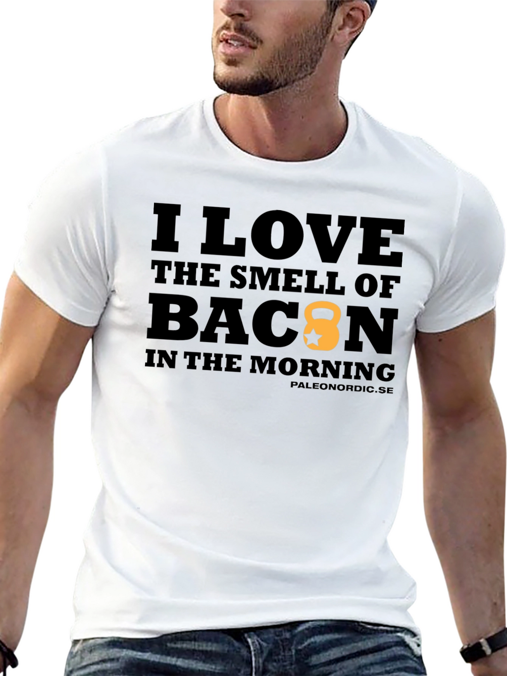 Bacon Lovers Black T-Shirt