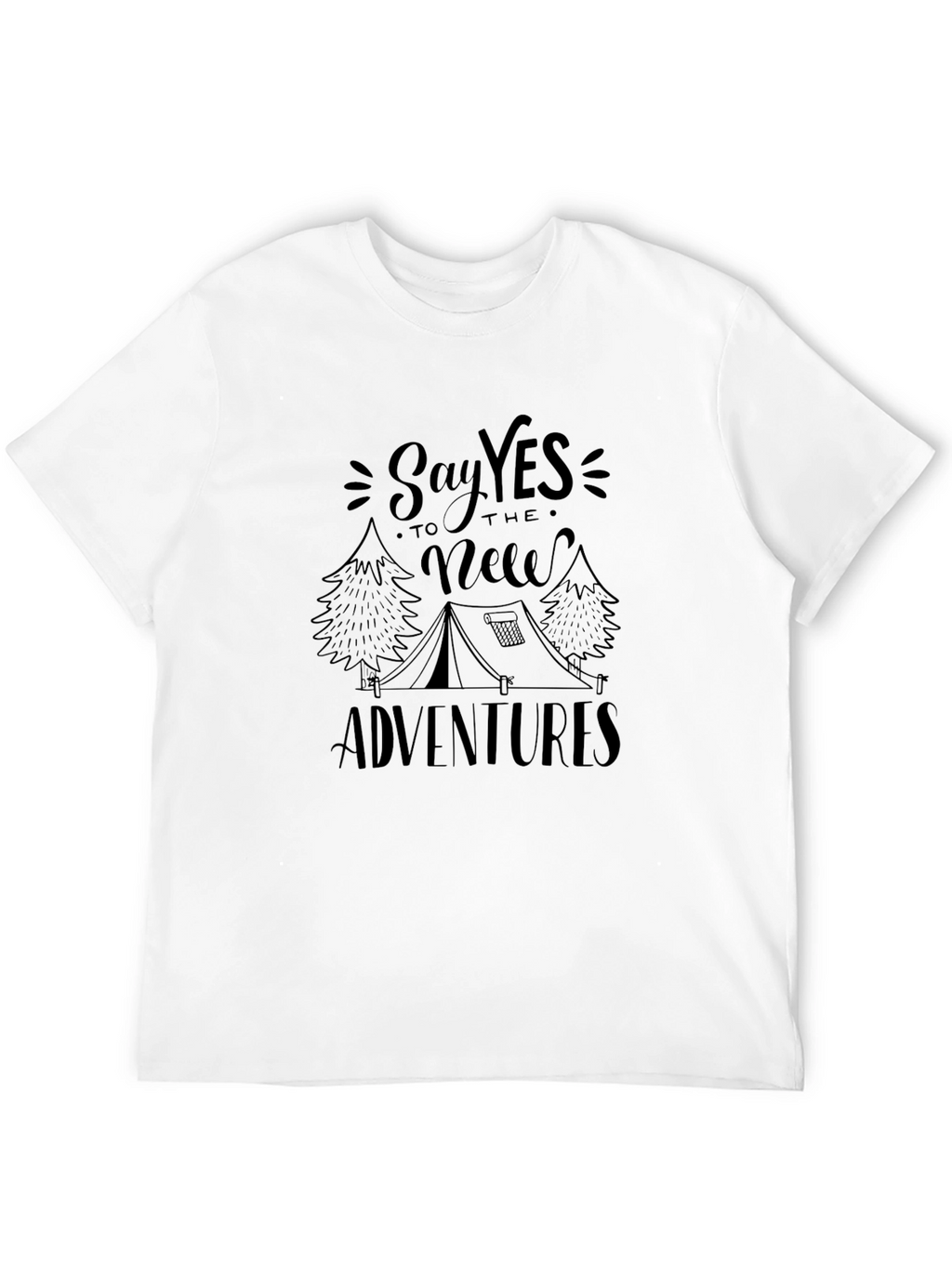 Adventure Awaits: Graphic Print Tee