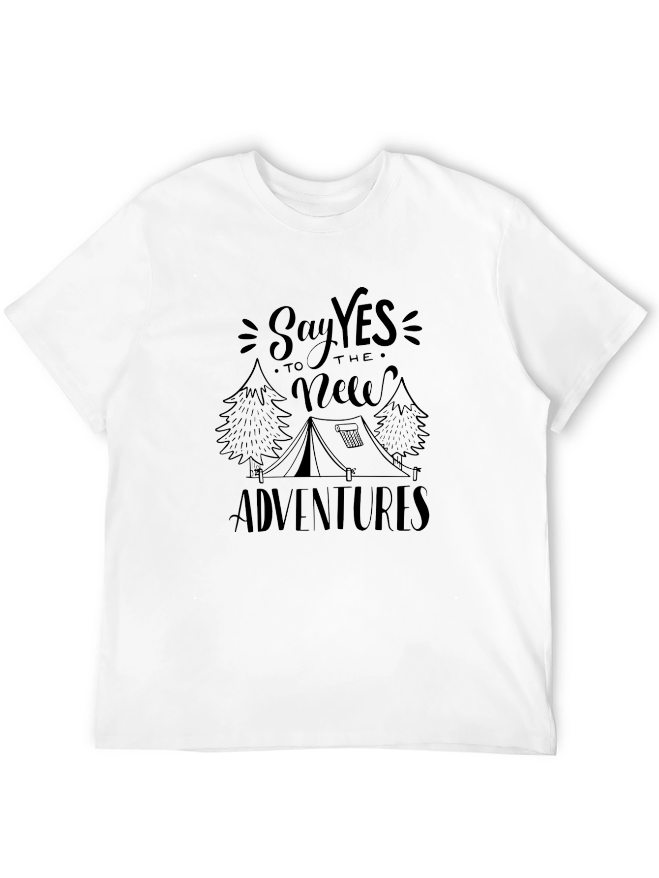 Adventure Awaits: Graphic Print Tee