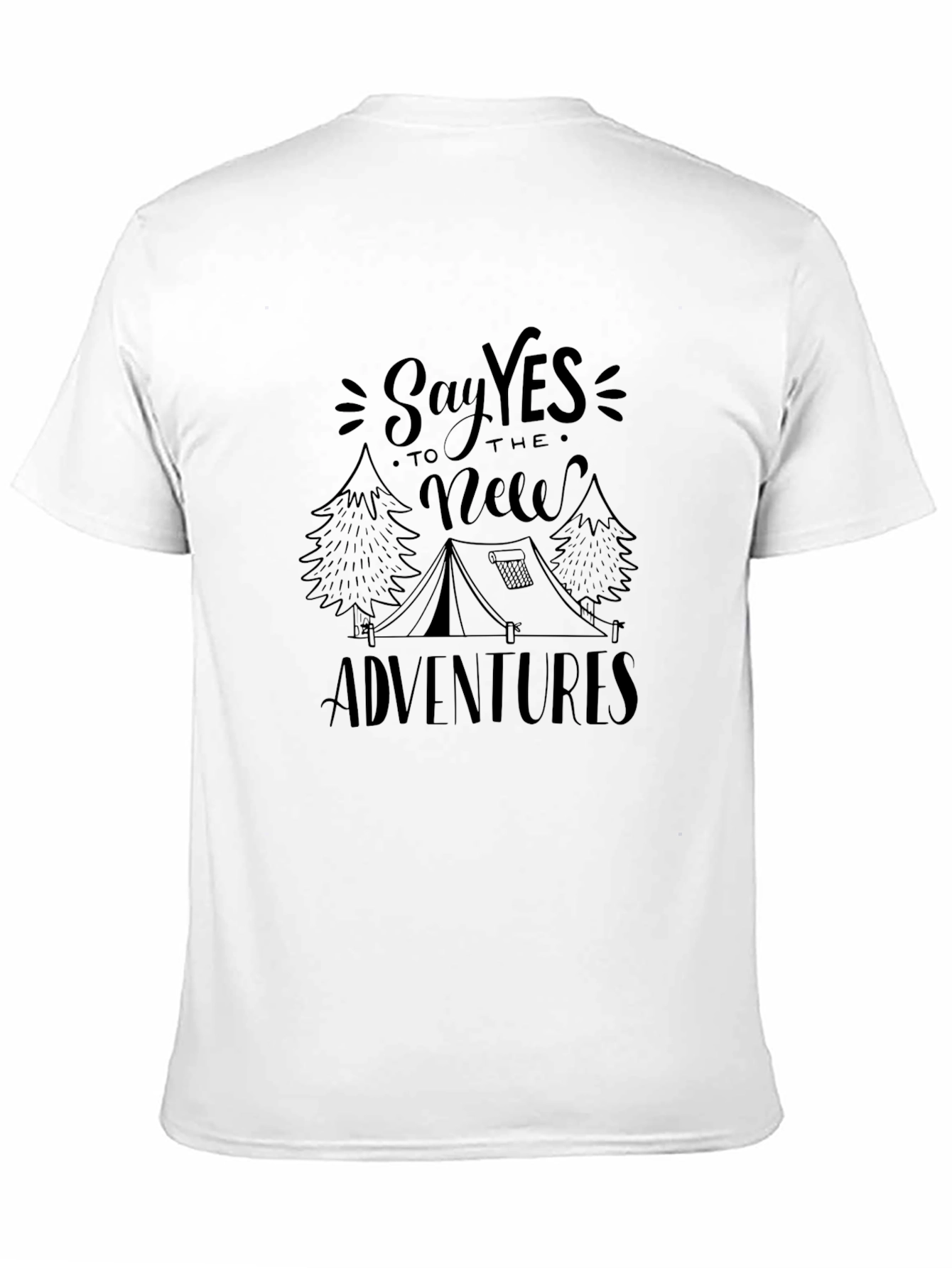 Adventure Awaits: Graphic Print Tee