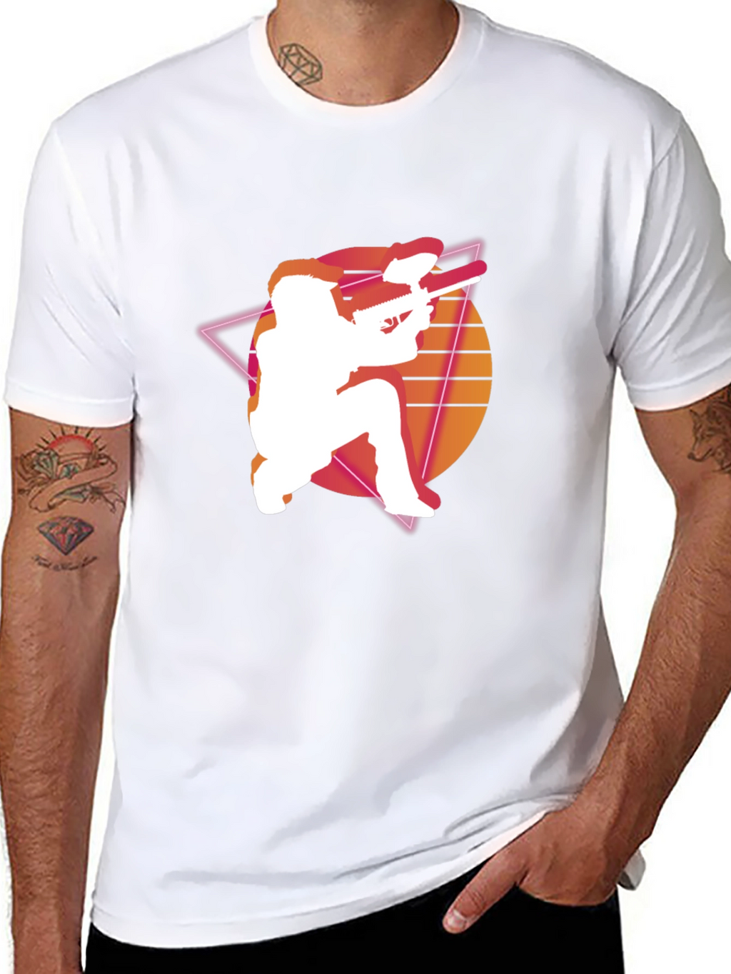 Retro Paintball T-Shirt - Stylish and Unique Design