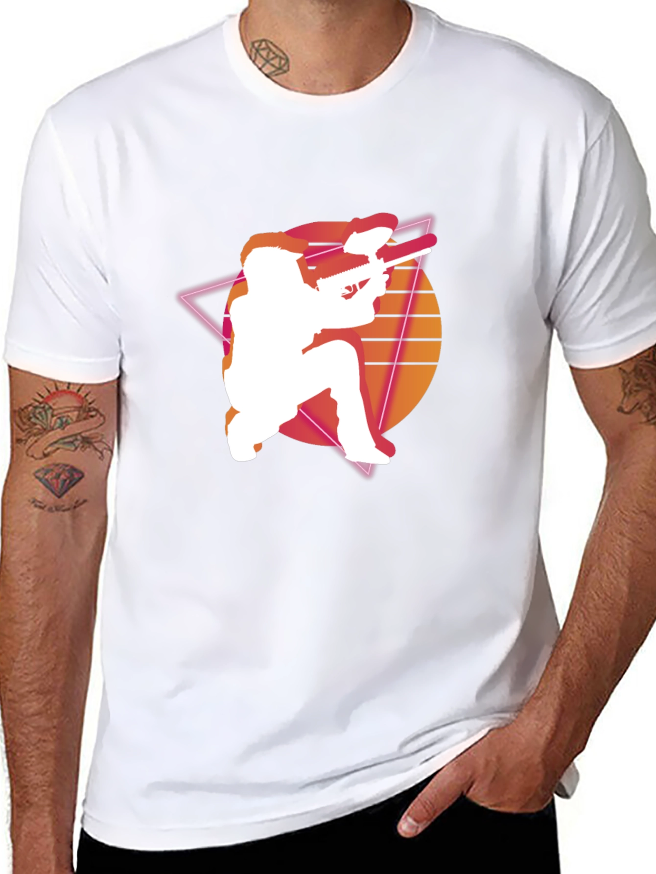Retro Paintball T-Shirt - Stylish and Unique Design