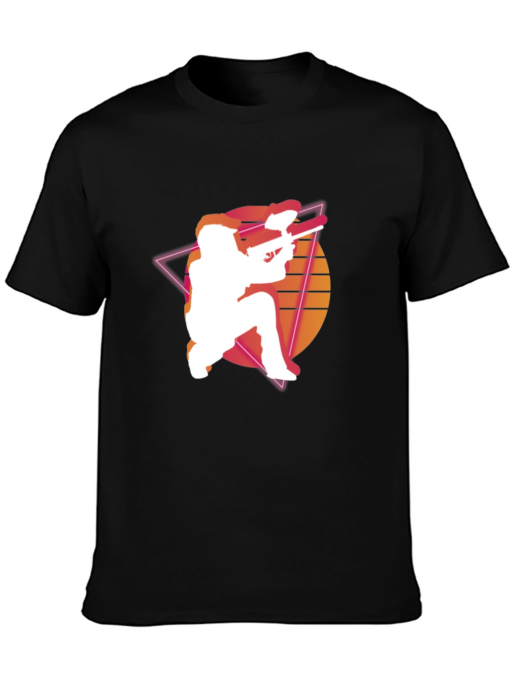 Retro Paintball T-Shirt - Stylish and Unique Design