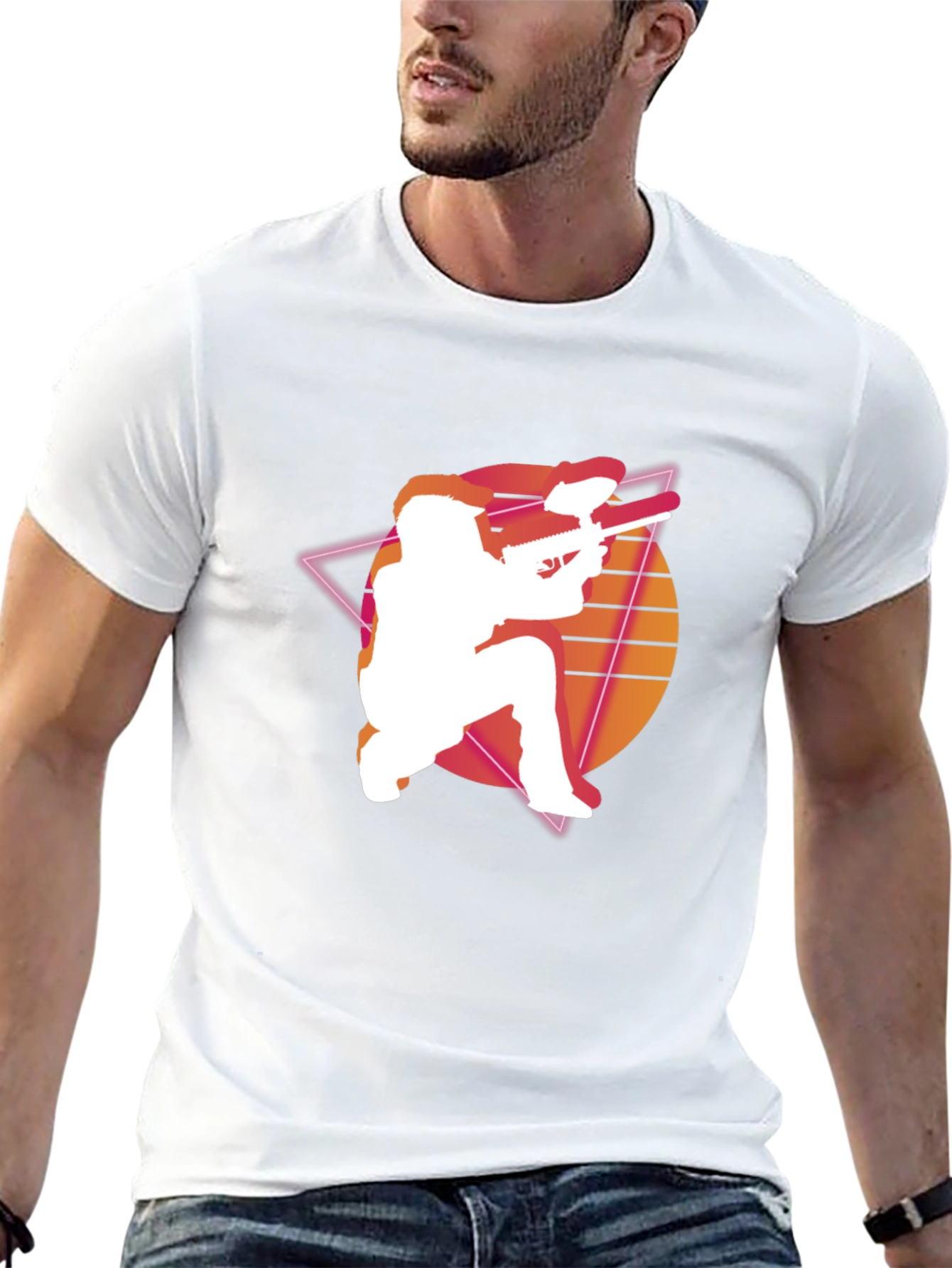 Retro Paintball T-Shirt - Stylish and Unique Design