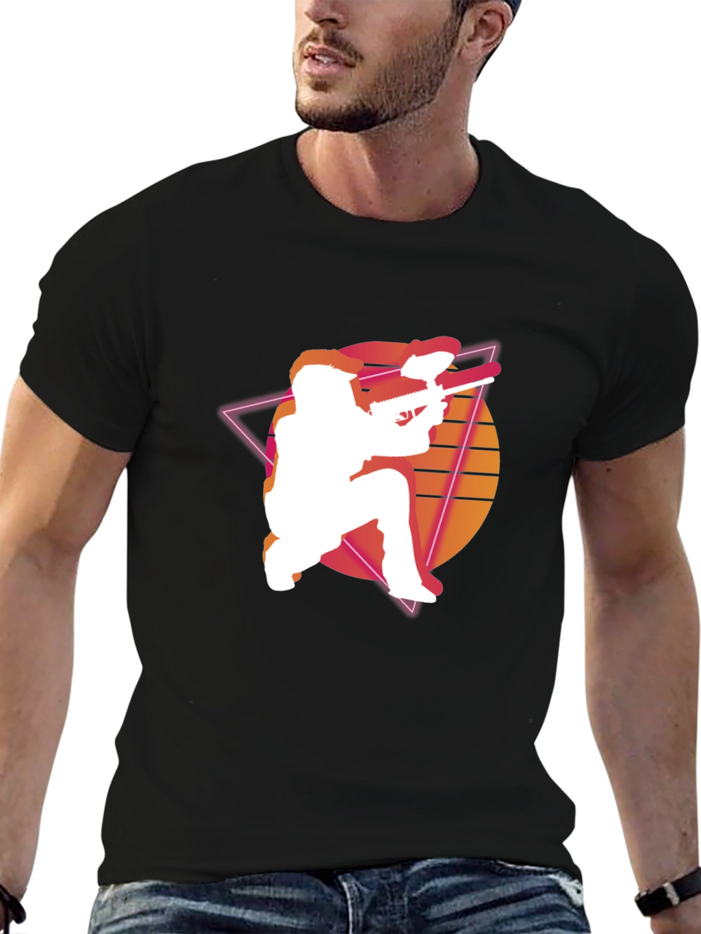 Retro Paintball T-Shirt - Stylish and Unique Design