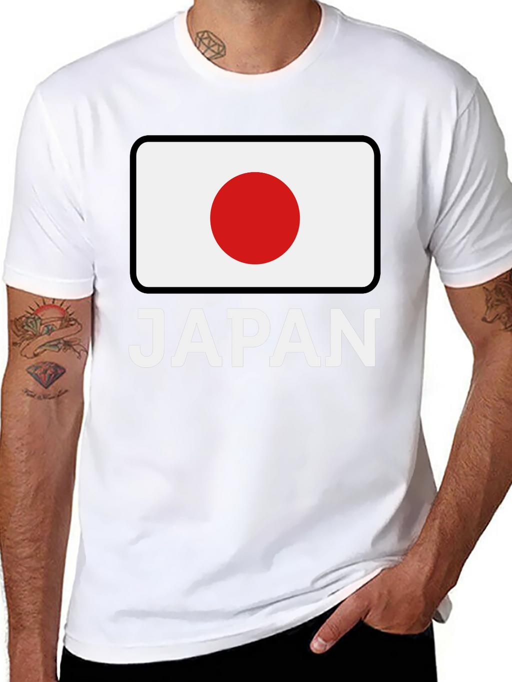Japan Flag T-Shirt - Classic Design