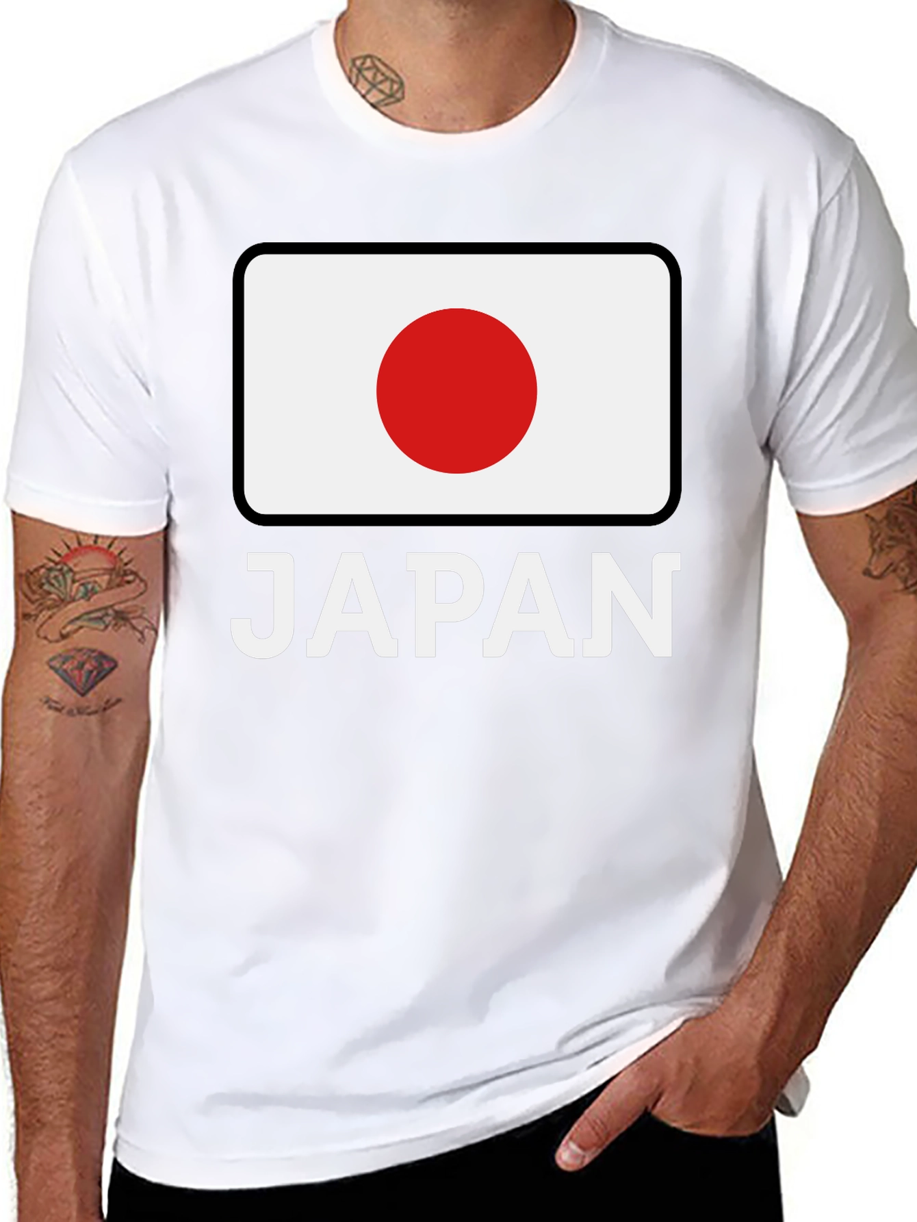 Japan Flag T-Shirt - Classic Design