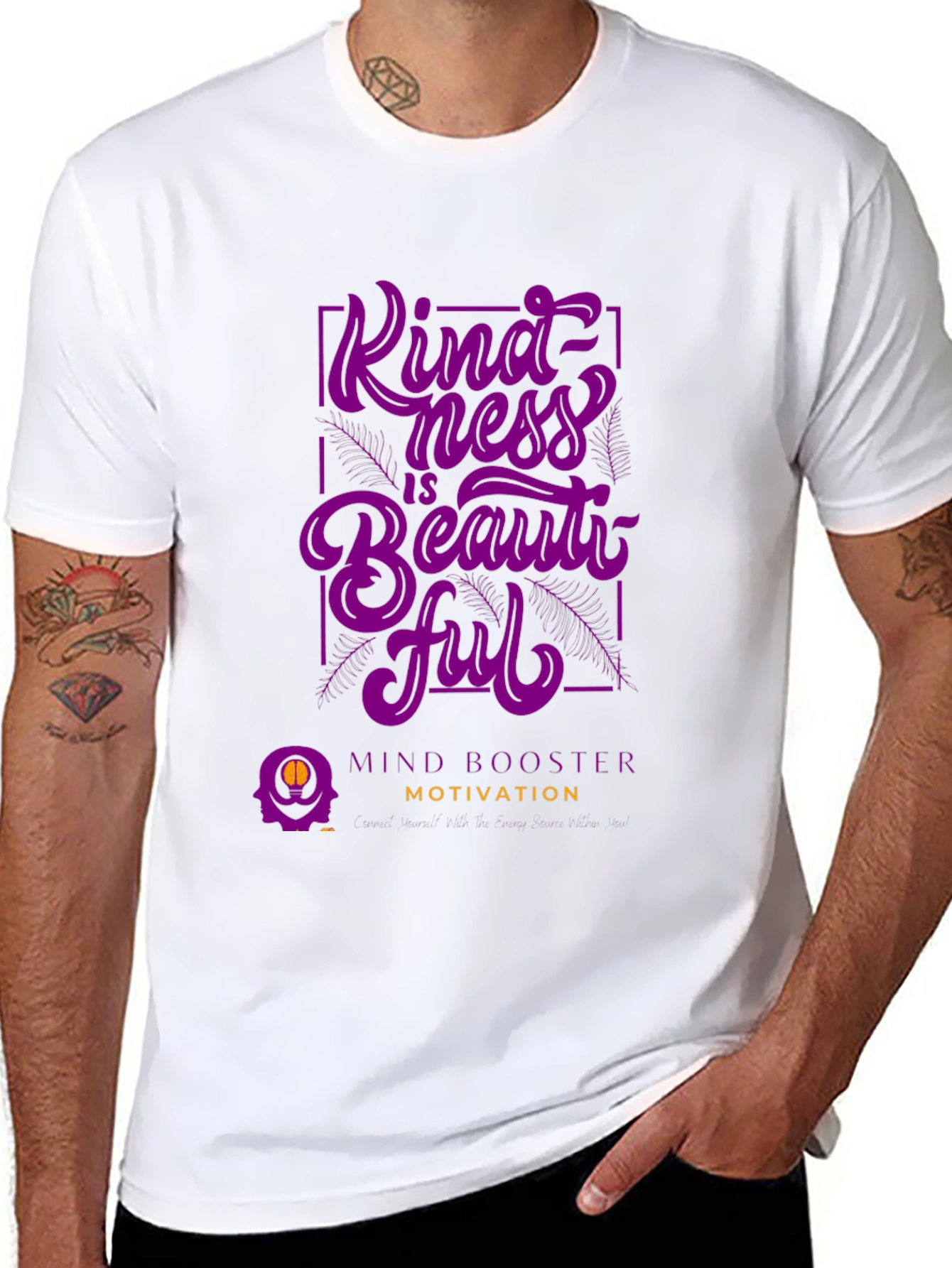 Kindness is Beautiful T-Shirt - Mind Booster Motivation