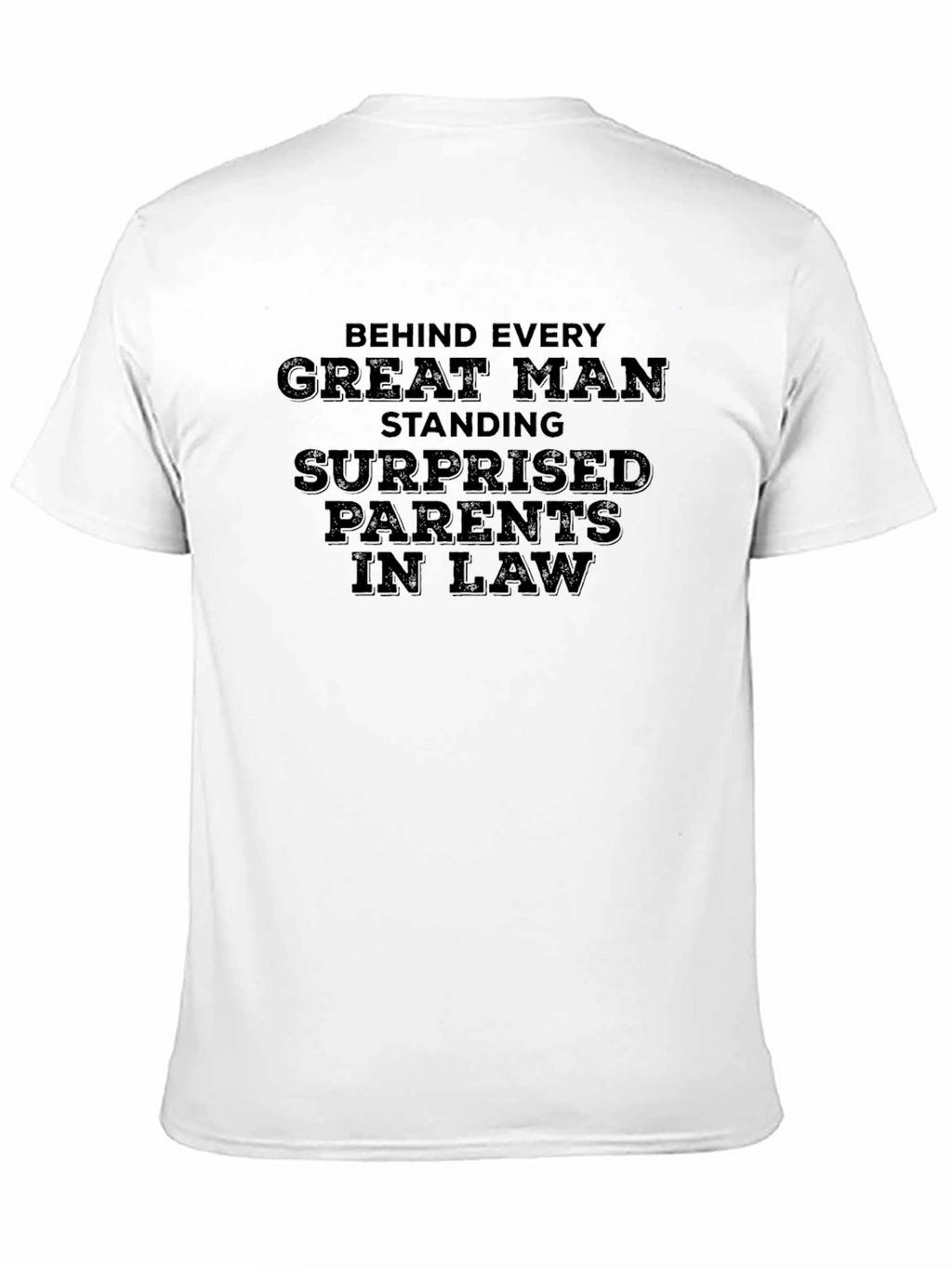 Humorous Surprised Parents In Law T-Shirt