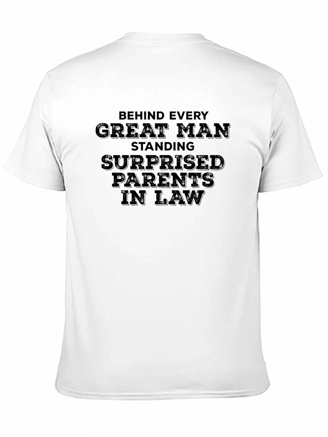 Humorous Surprised Parents In Law T-Shirt