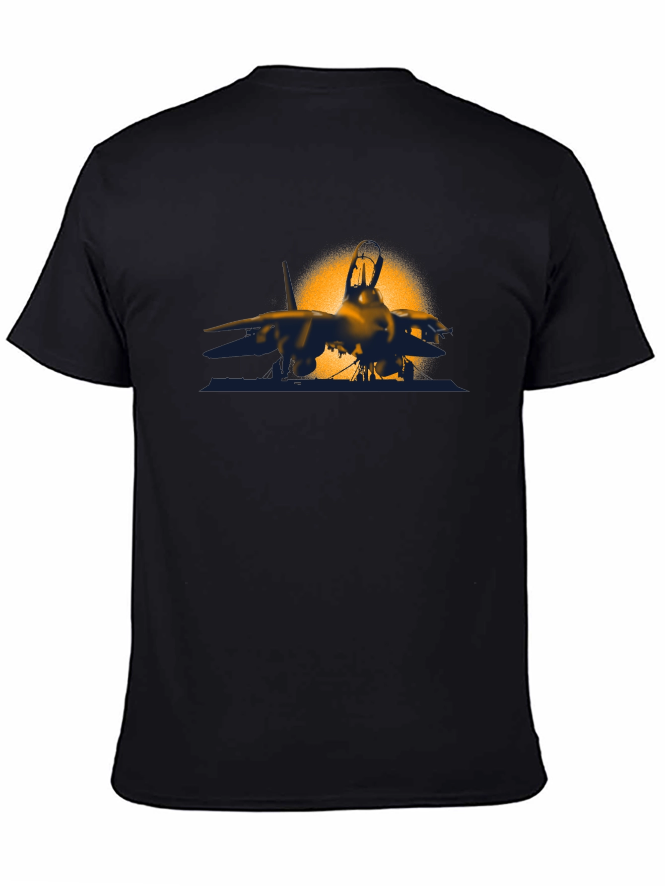 Jet Fighter Graphic T-Shirt - Premium Cotton Blend