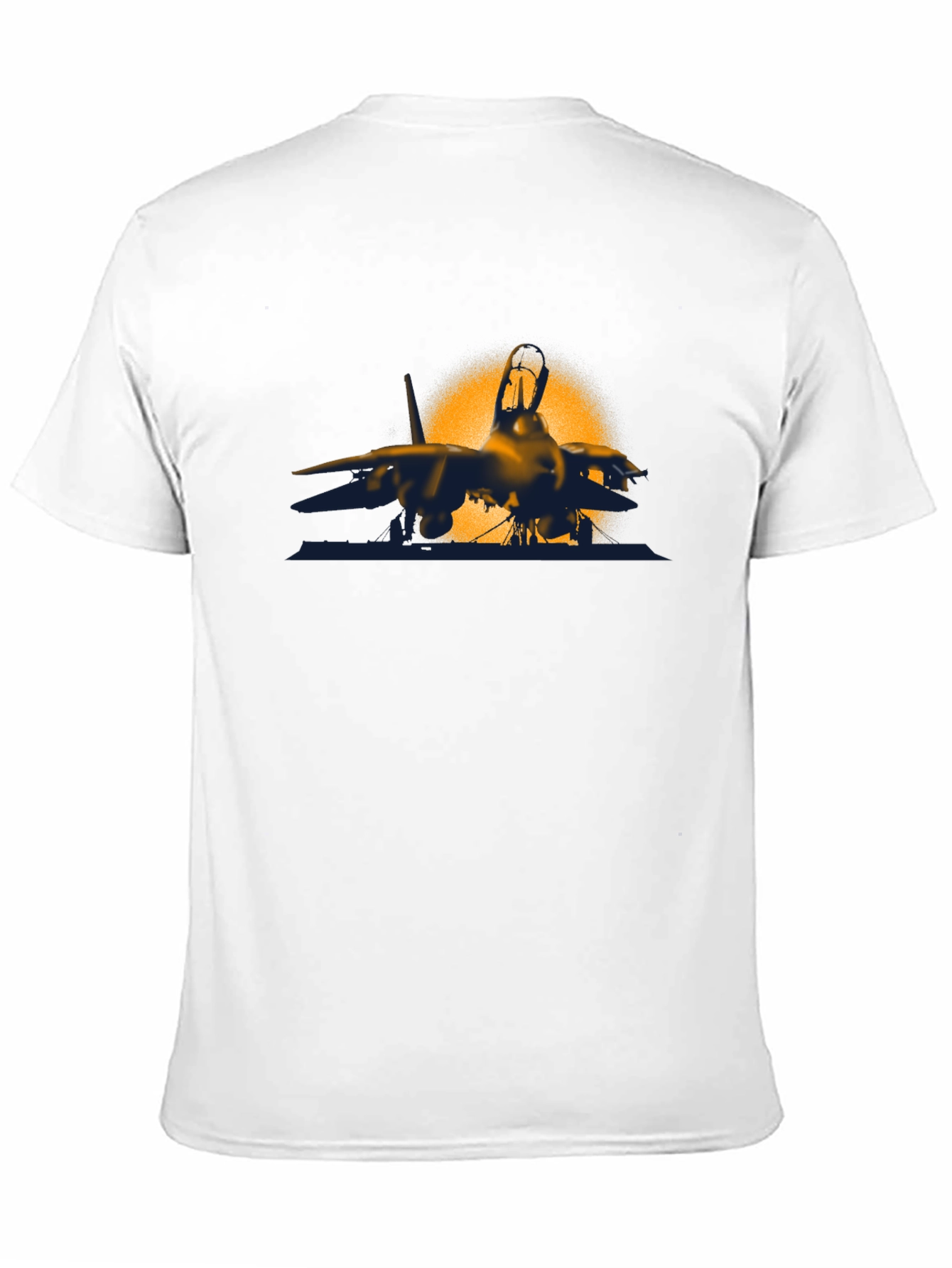 Jet Fighter Graphic T-Shirt - Premium Cotton Blend