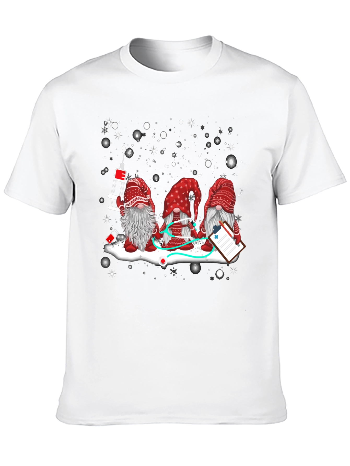Nurse Gnome T-Shirt - Holiday Medical Apparel