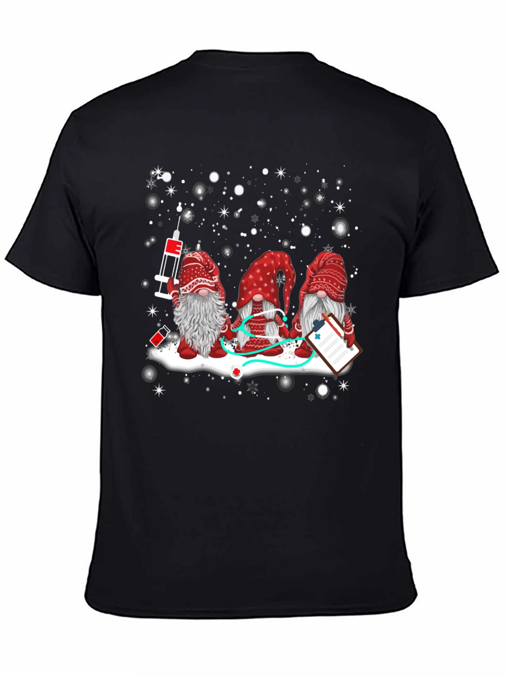 Nurse Gnome T-Shirt - Holiday Medical Apparel