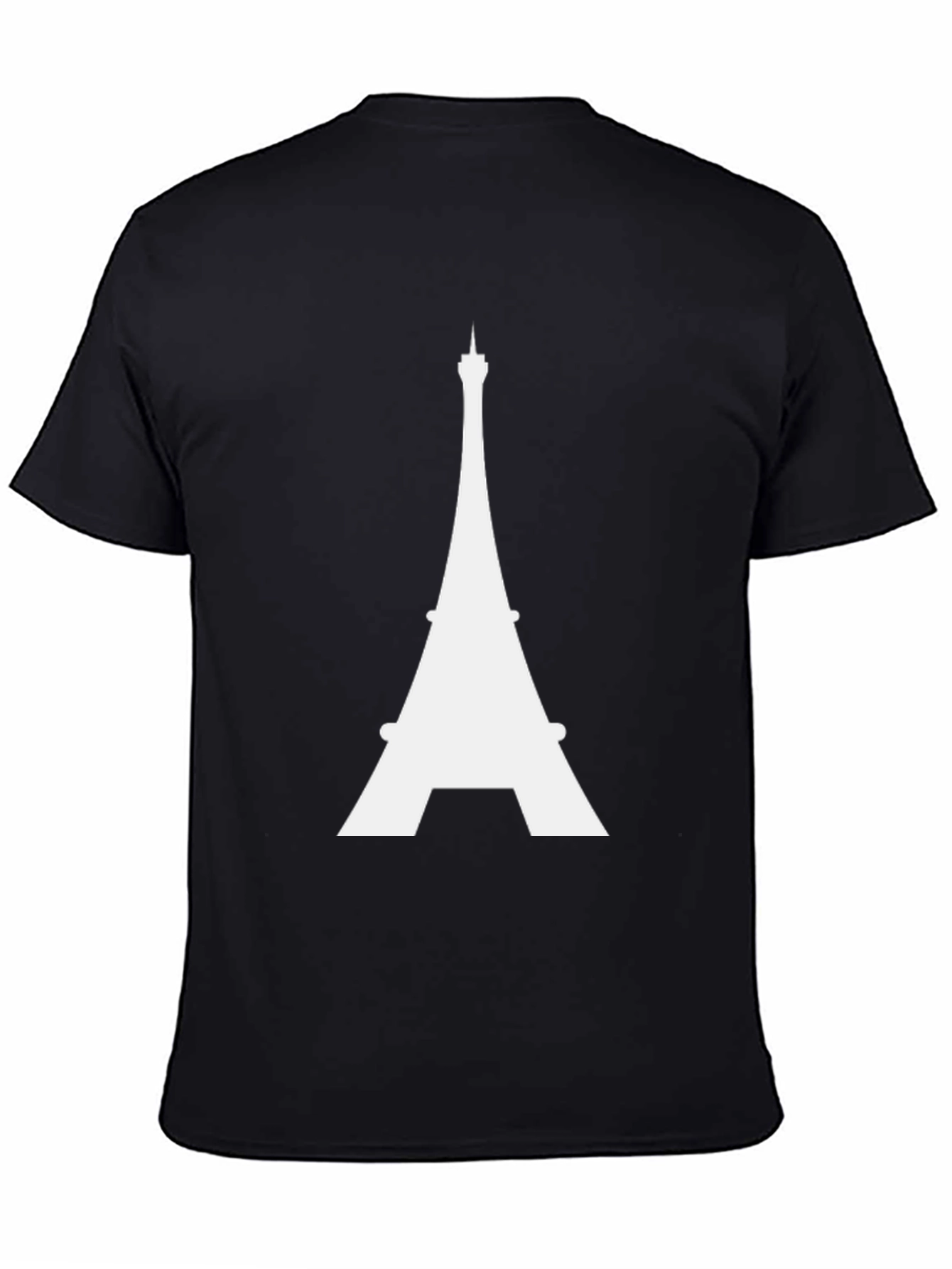 Eiffel Tower Graphic Tee - Classic Parisian Style