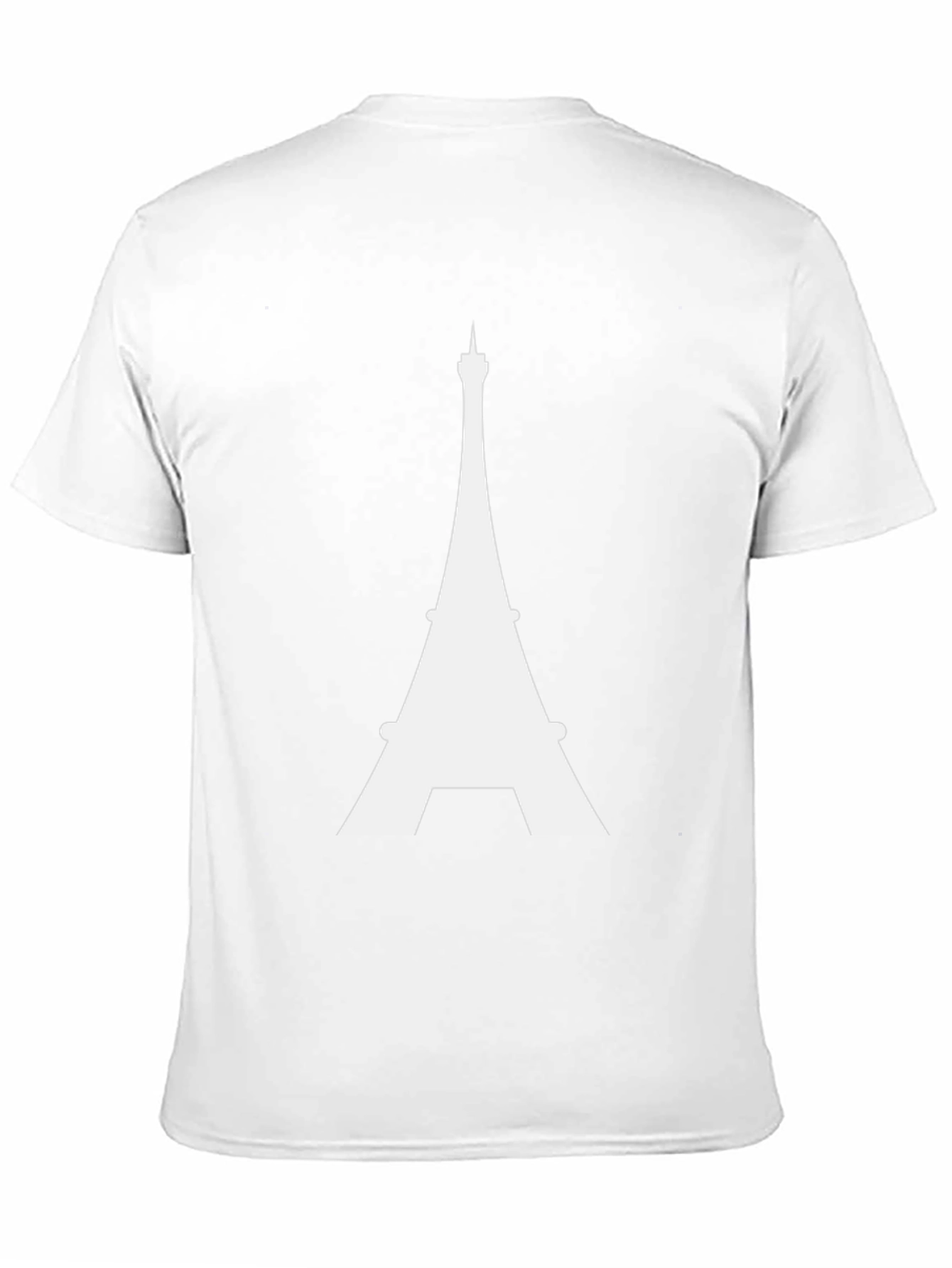 Eiffel Tower Graphic Tee - Classic Parisian Style