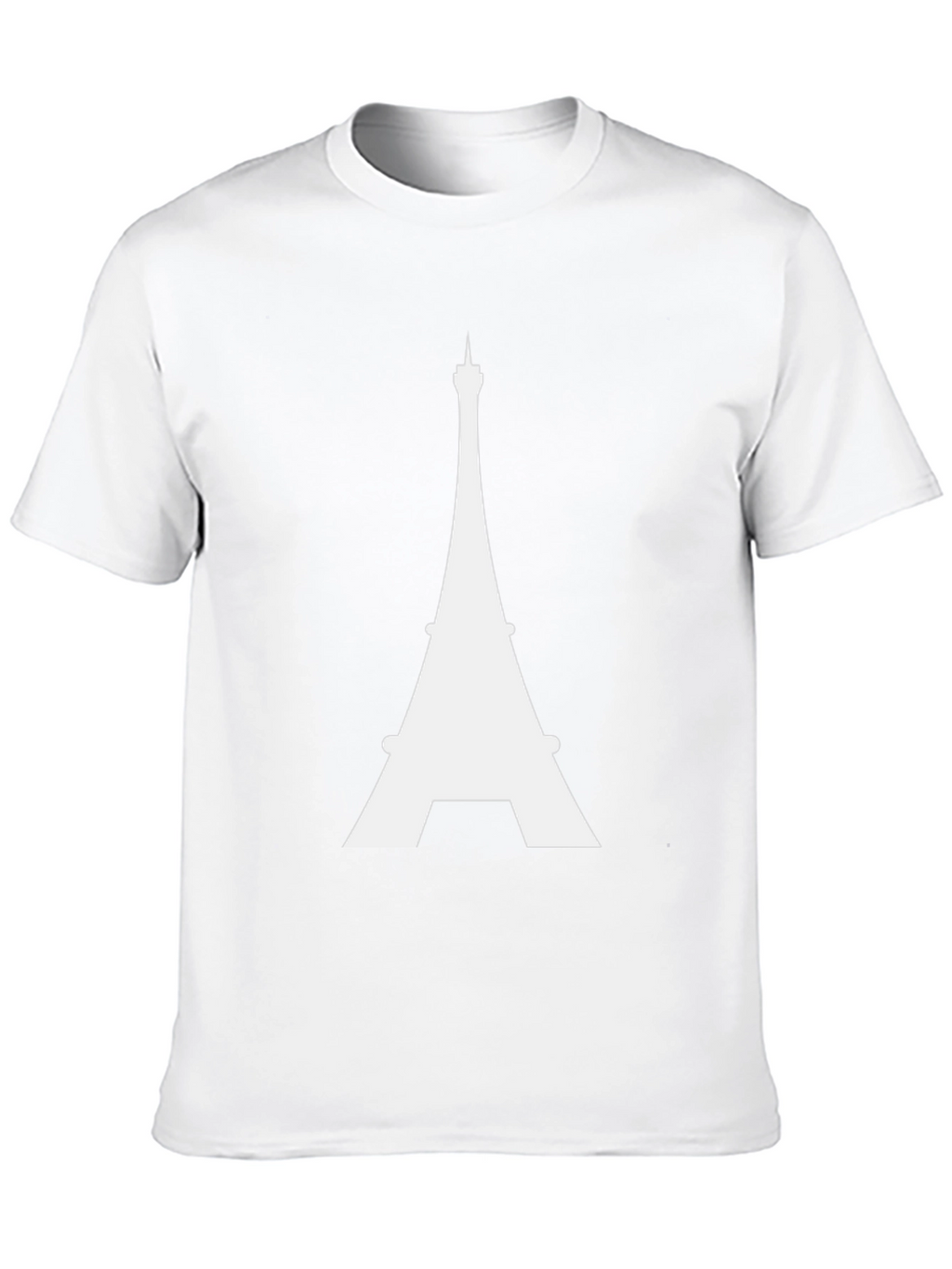 Eiffel Tower Graphic Tee - Classic Parisian Style