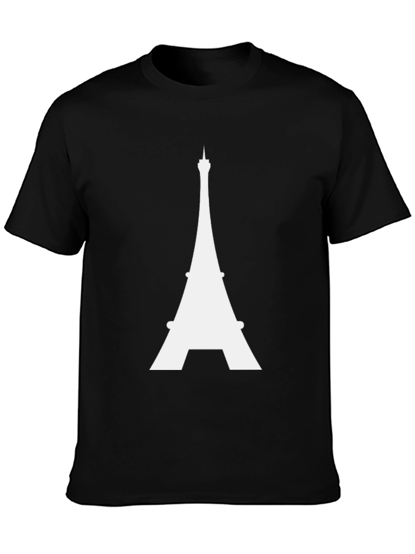 Eiffel Tower Graphic Tee - Classic Parisian Style