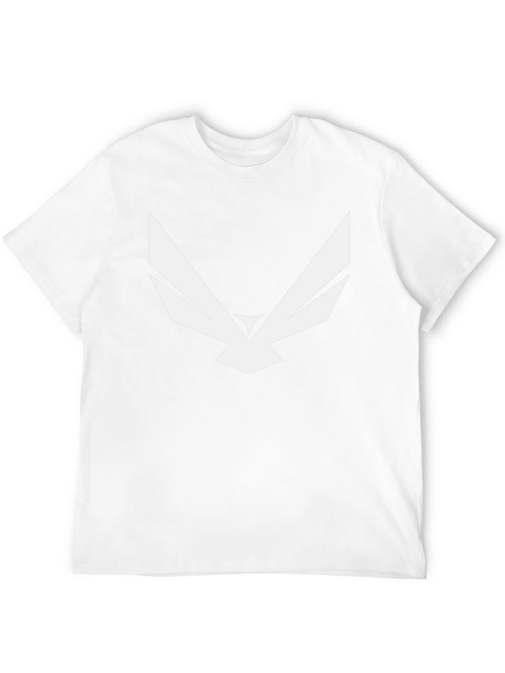 Abstract Eagle Graphic Tee - Modern Black T-Shirt