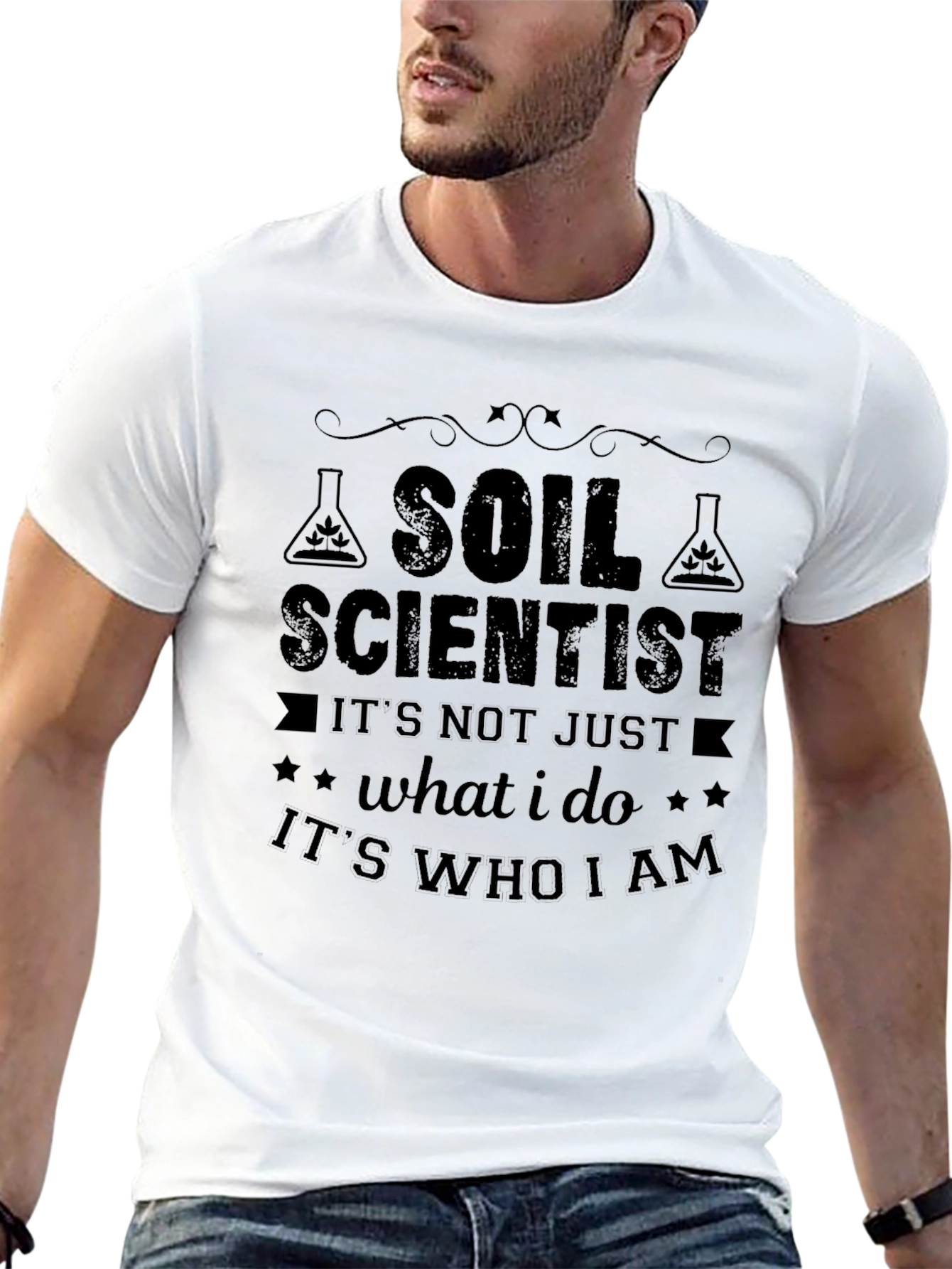 Soil Scientist Novelty Graphic T-Shirt