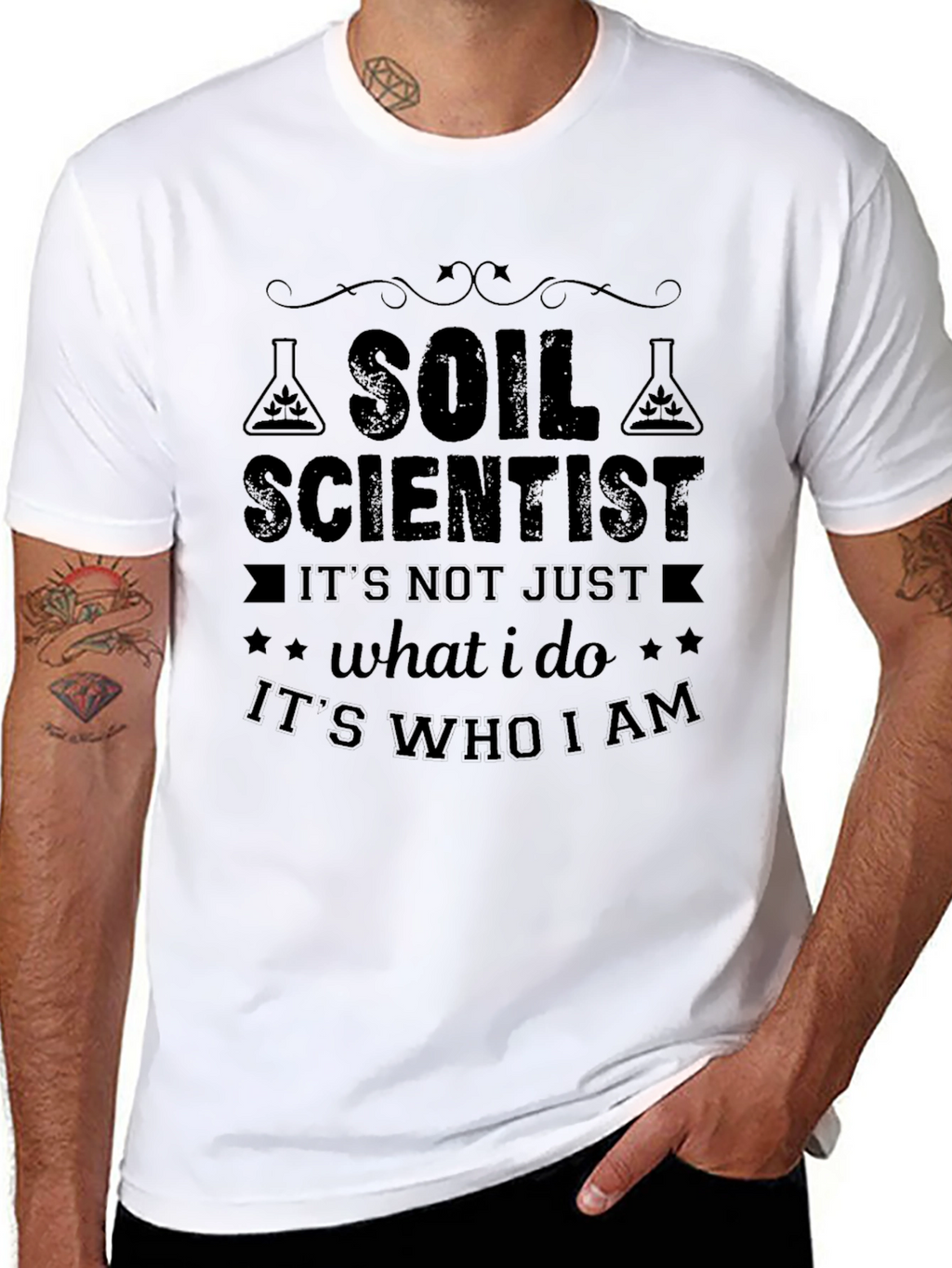 Soil Scientist Novelty Graphic T-Shirt